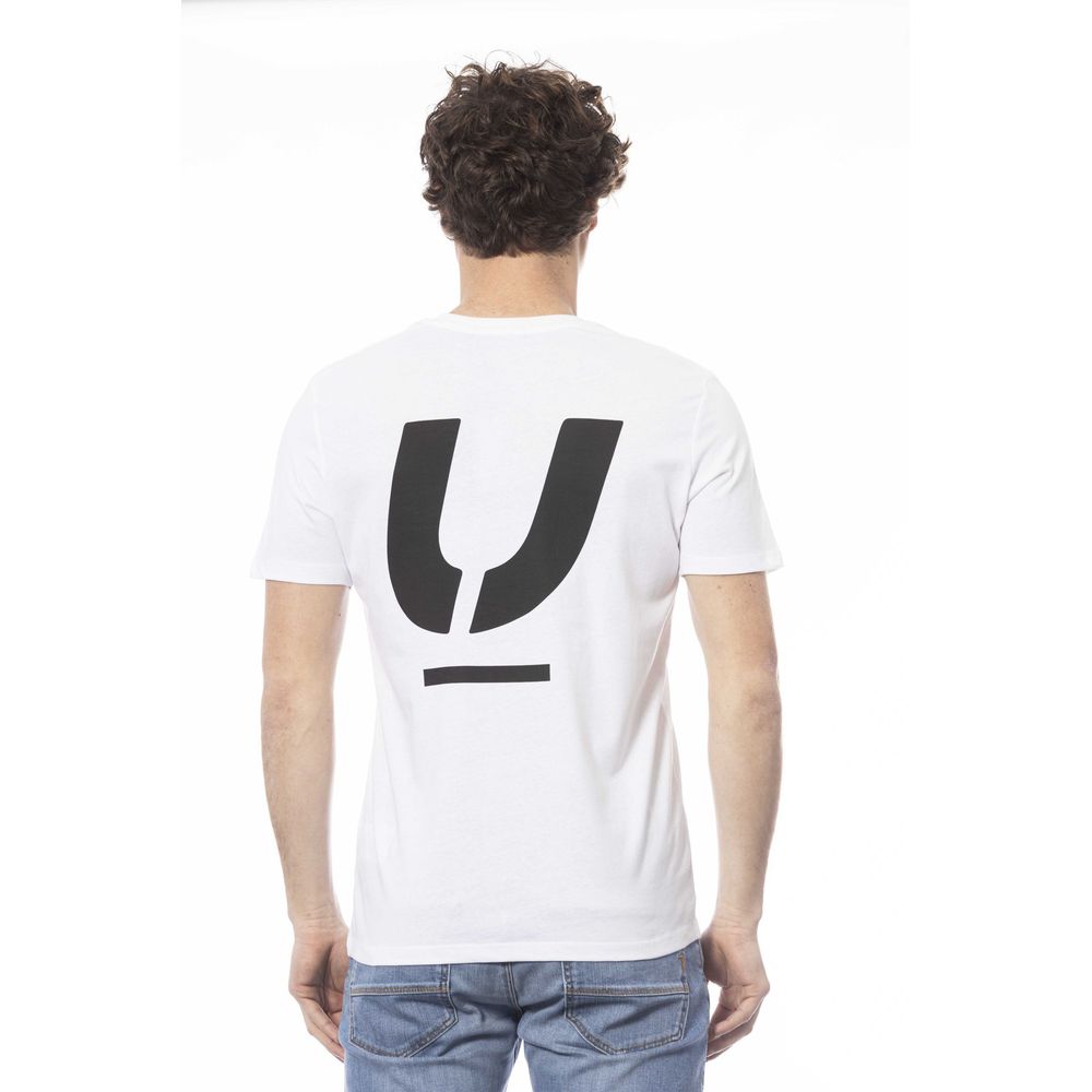 White Cotton Men T-Shirt - ventzia