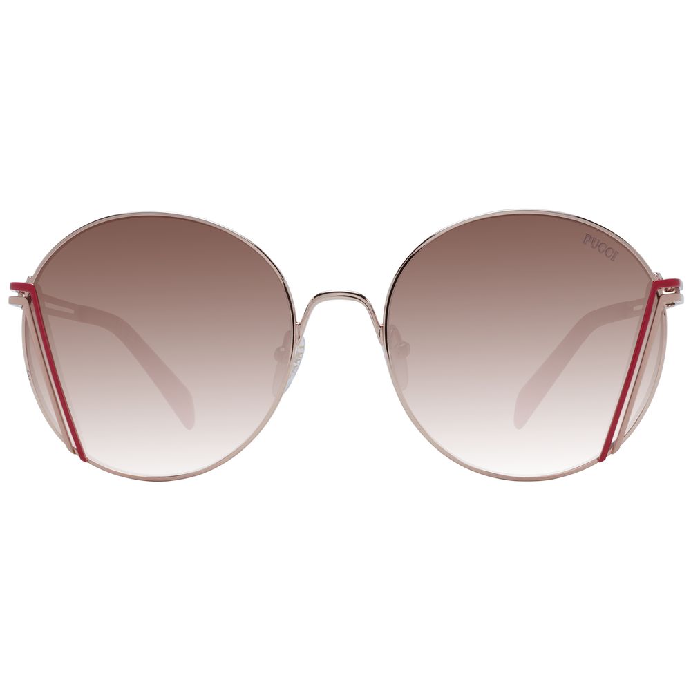Rose Gold Metal Sunglasses - ventzia