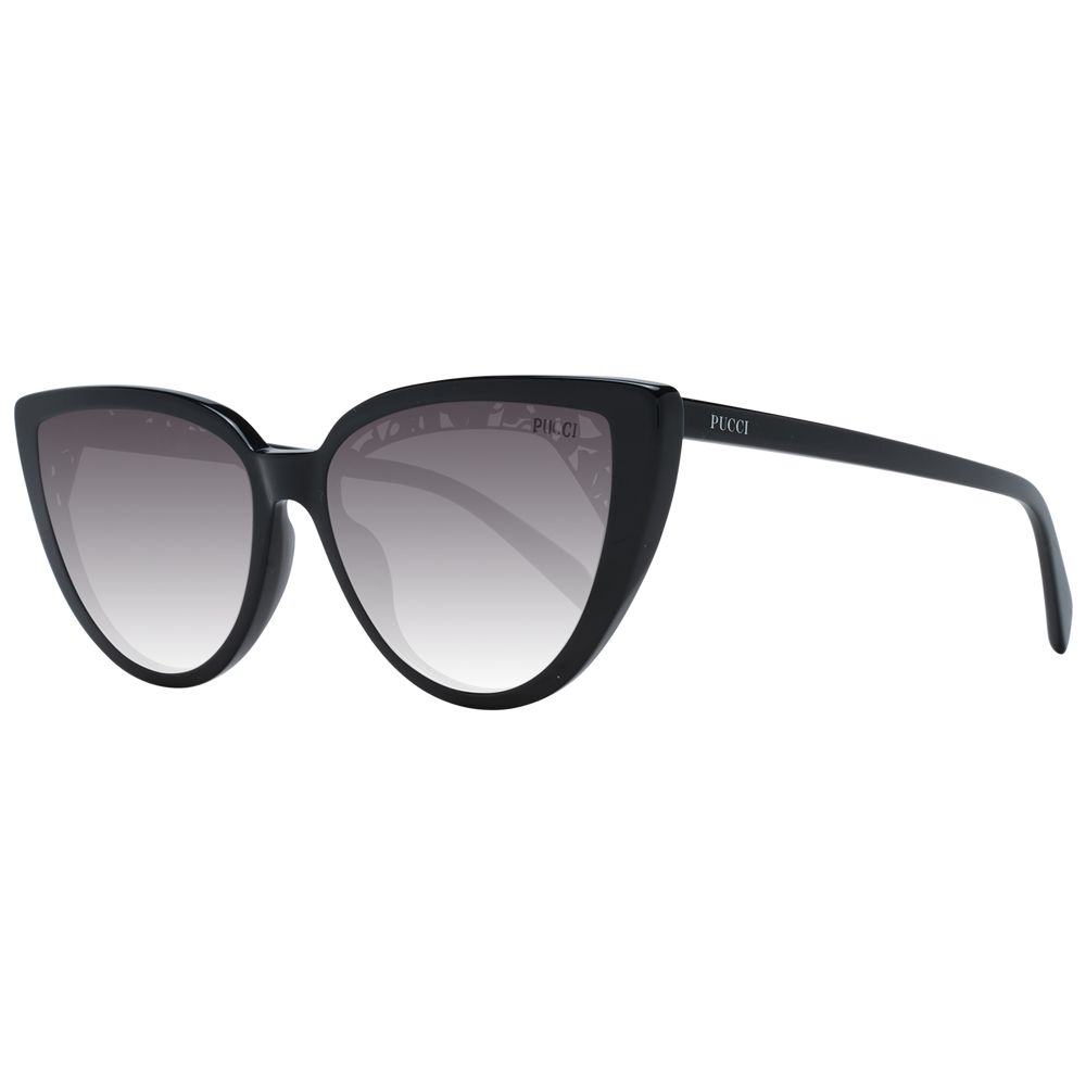 Black Plastic Sunglasses - ventzia