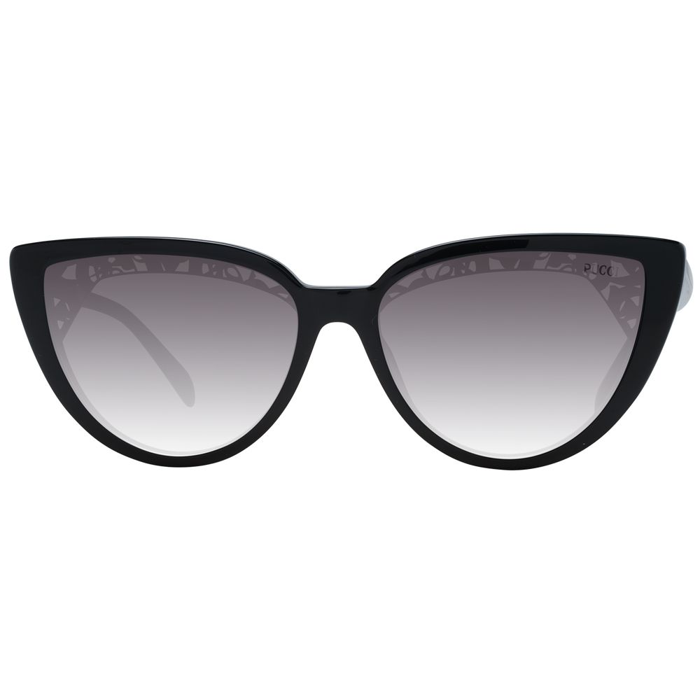 Black Plastic Sunglasses - ventzia