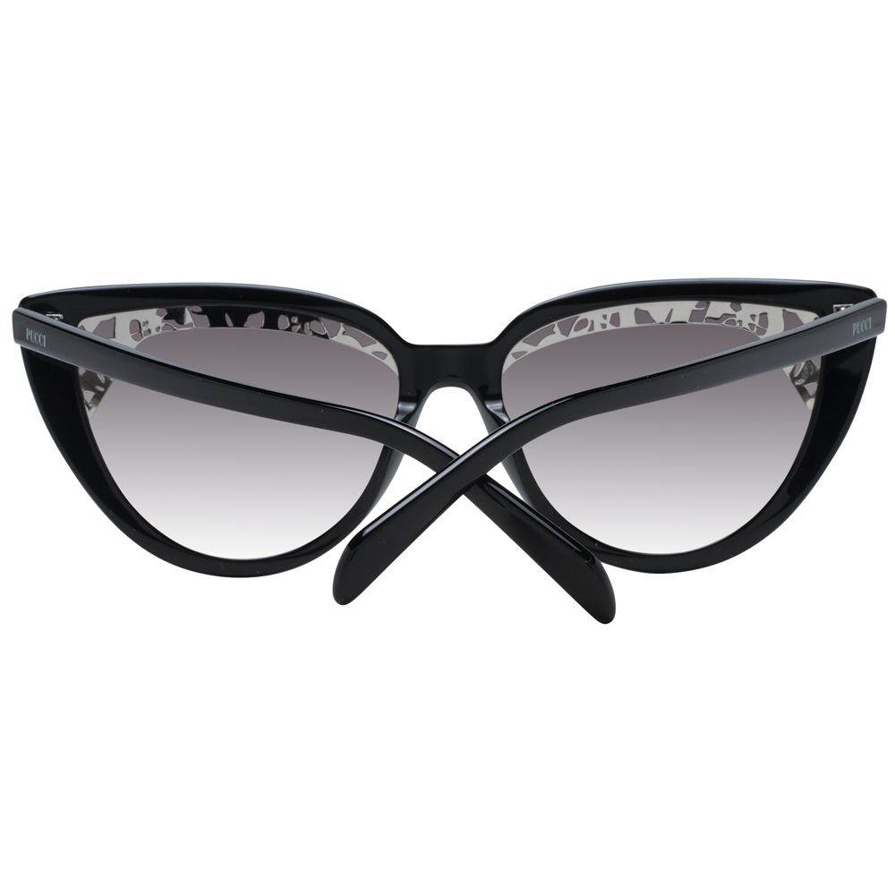 Black Plastic Sunglasses - ventzia