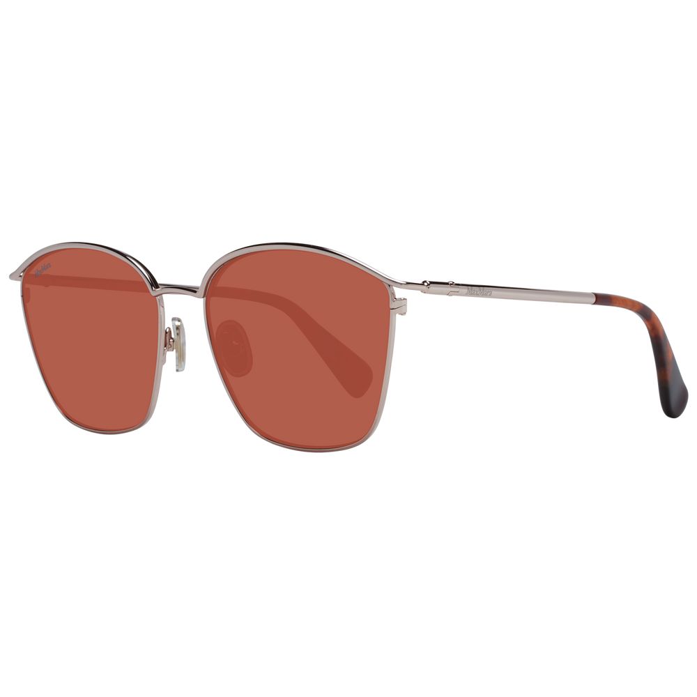 Rose Gold Metal Sunglasses - ventzia