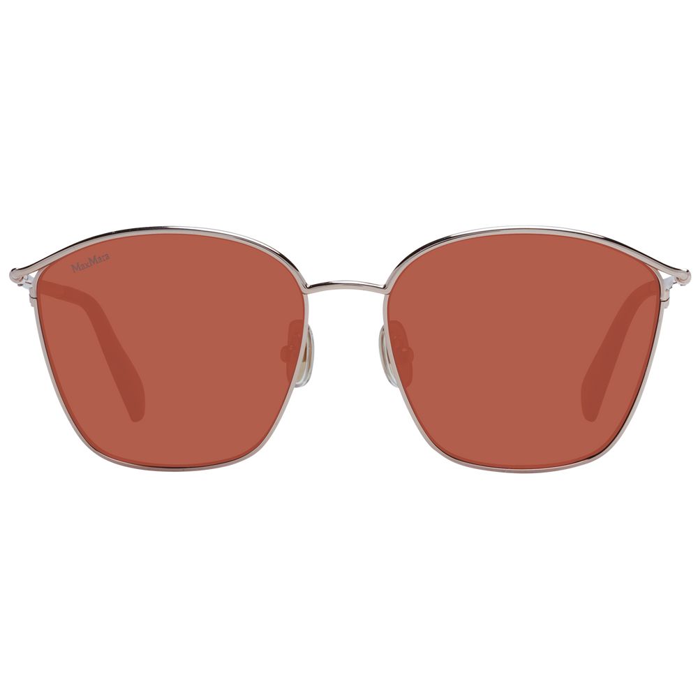Rose Gold Metal Sunglasses - ventzia