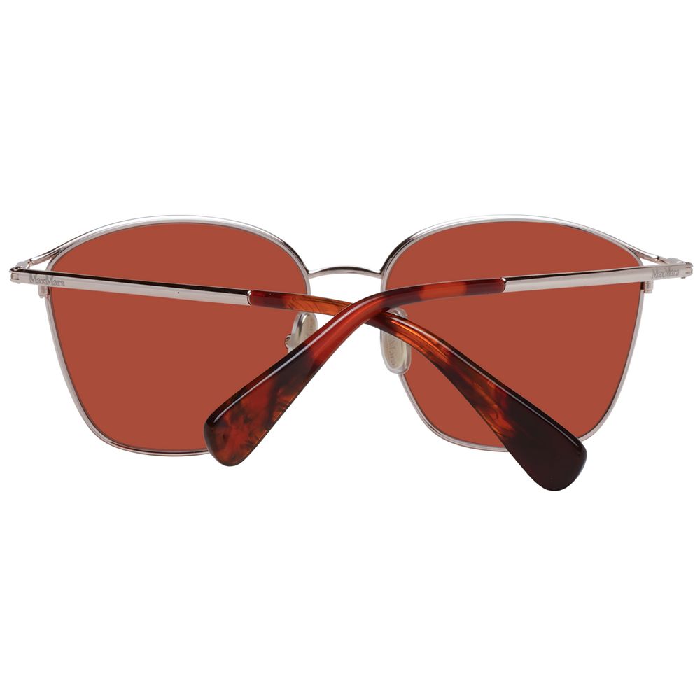 Rose Gold Metal Sunglasses - ventzia