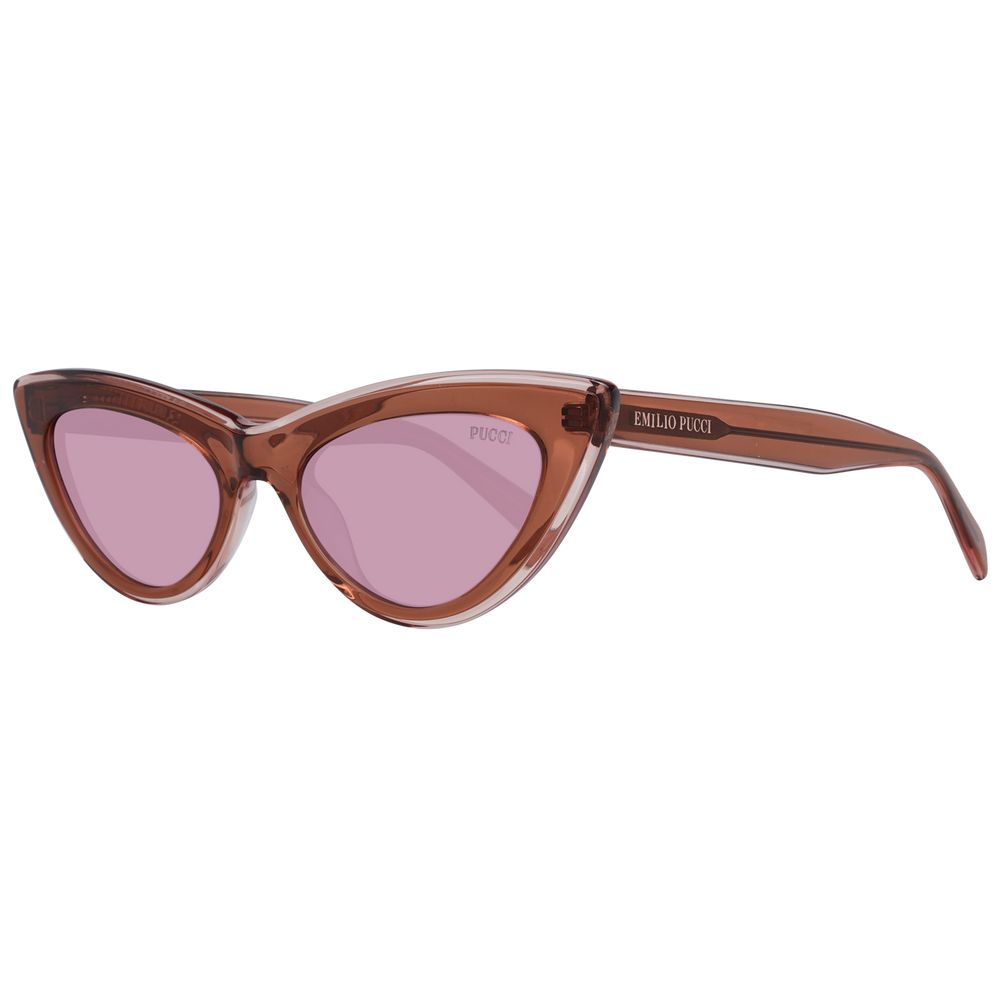 Brown Plastic Sunglasses - ventzia