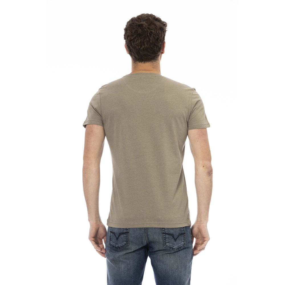 Green Cotton Men T-Shirt - ventzia