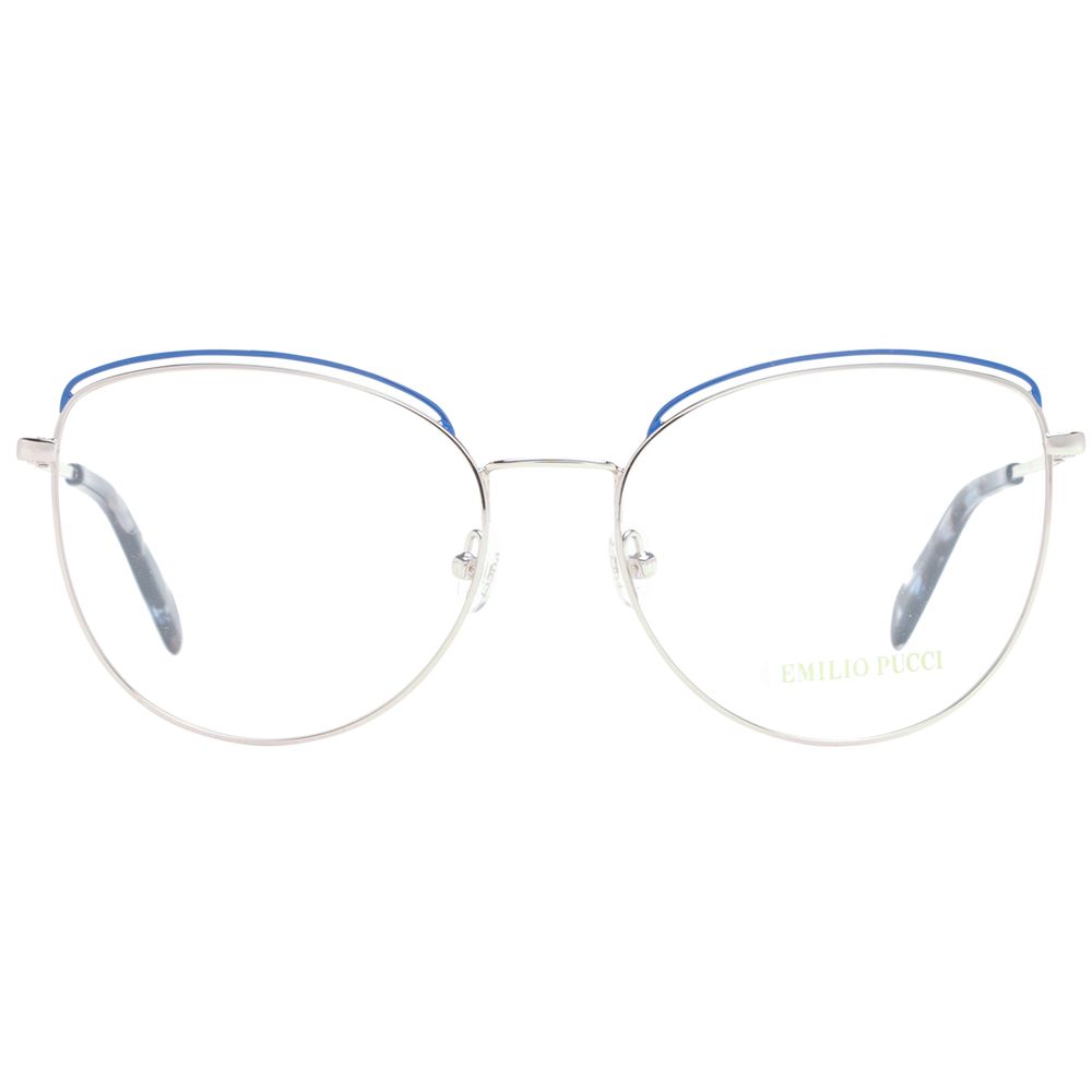 Blue Metal Glasses (Frames) - ventzia