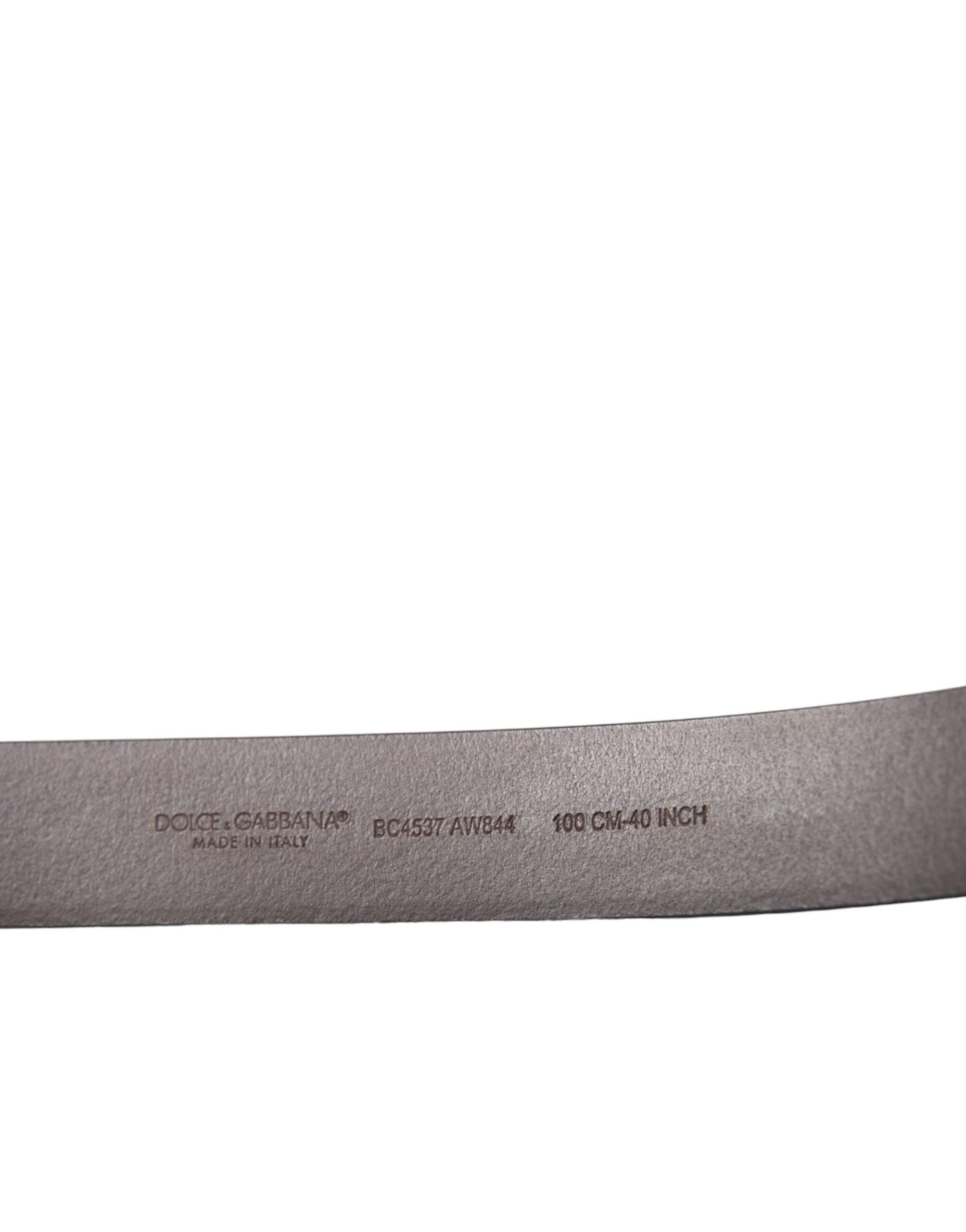 Brown Calf Leather Gold Metal Buckle Belt - ventzia