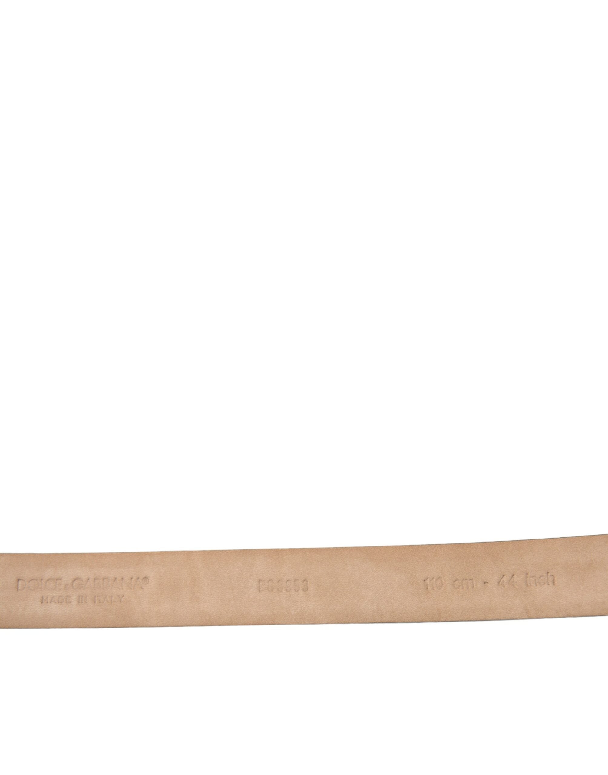 Dark Brown Leather Silver Metal Buckle Belt - ventzia