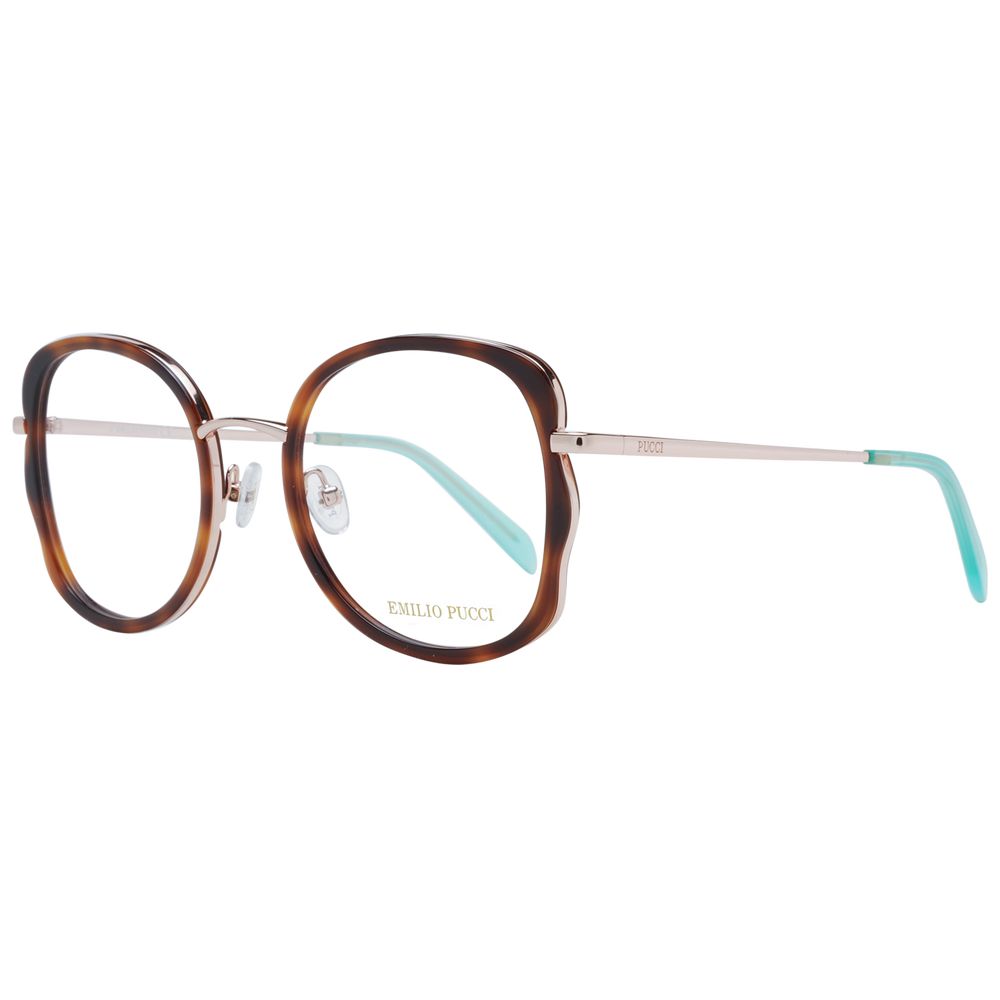 Brown Metal & Plastic Glasses (Frames) - ventzia