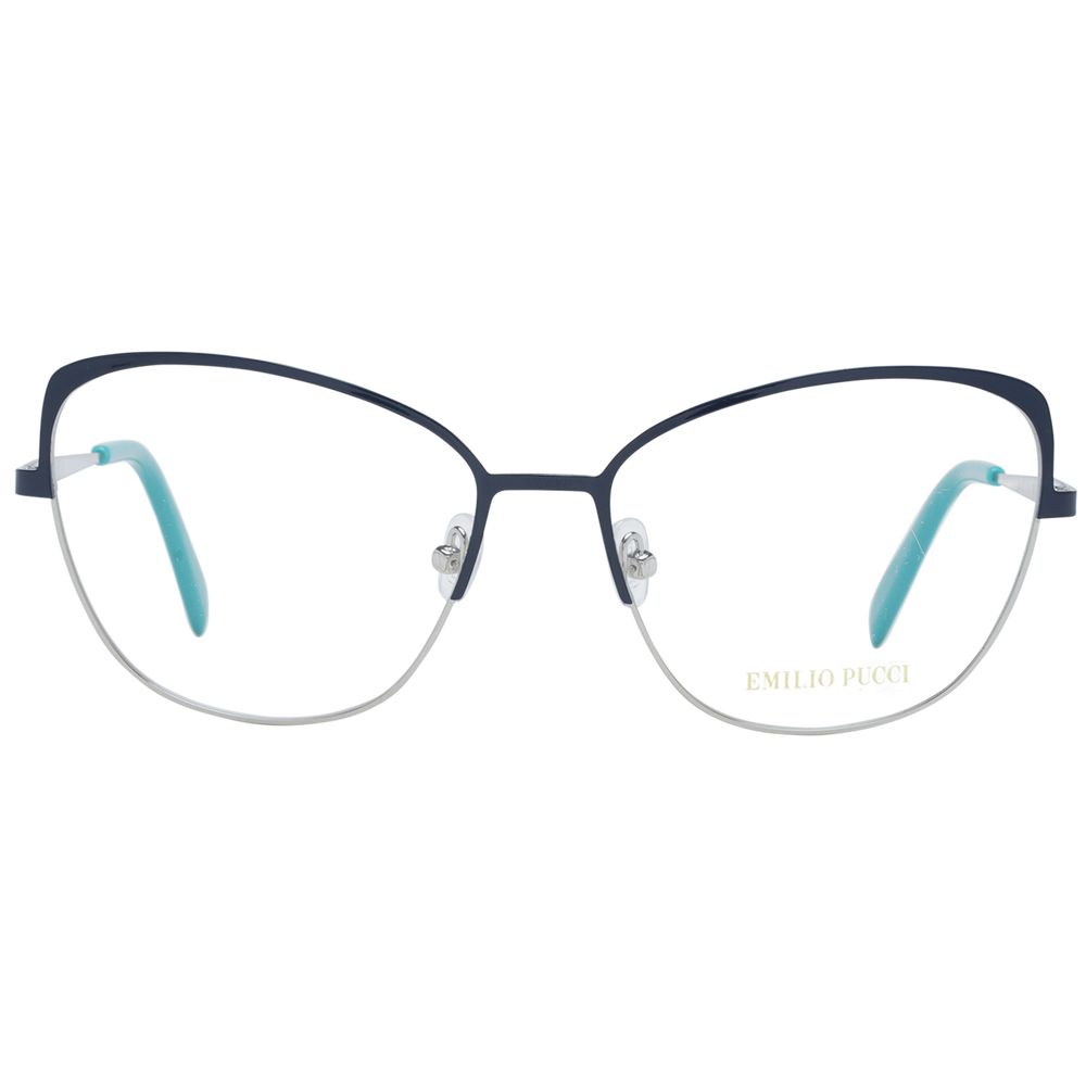 Blue Metal Glasses (Frames) - ventzia