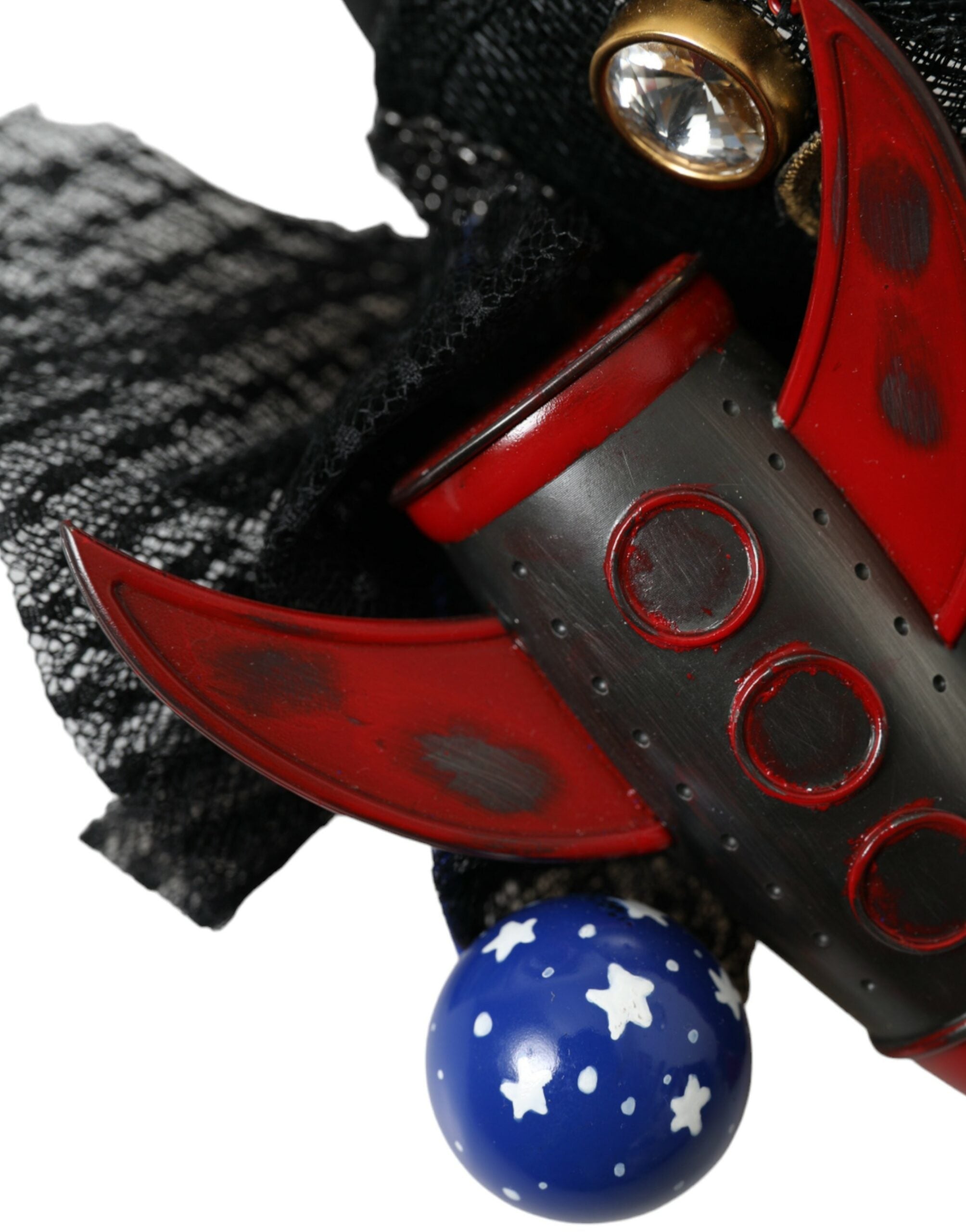 Multicolor Missile Rocket Crystal Stars Headband Diadem - ventzia