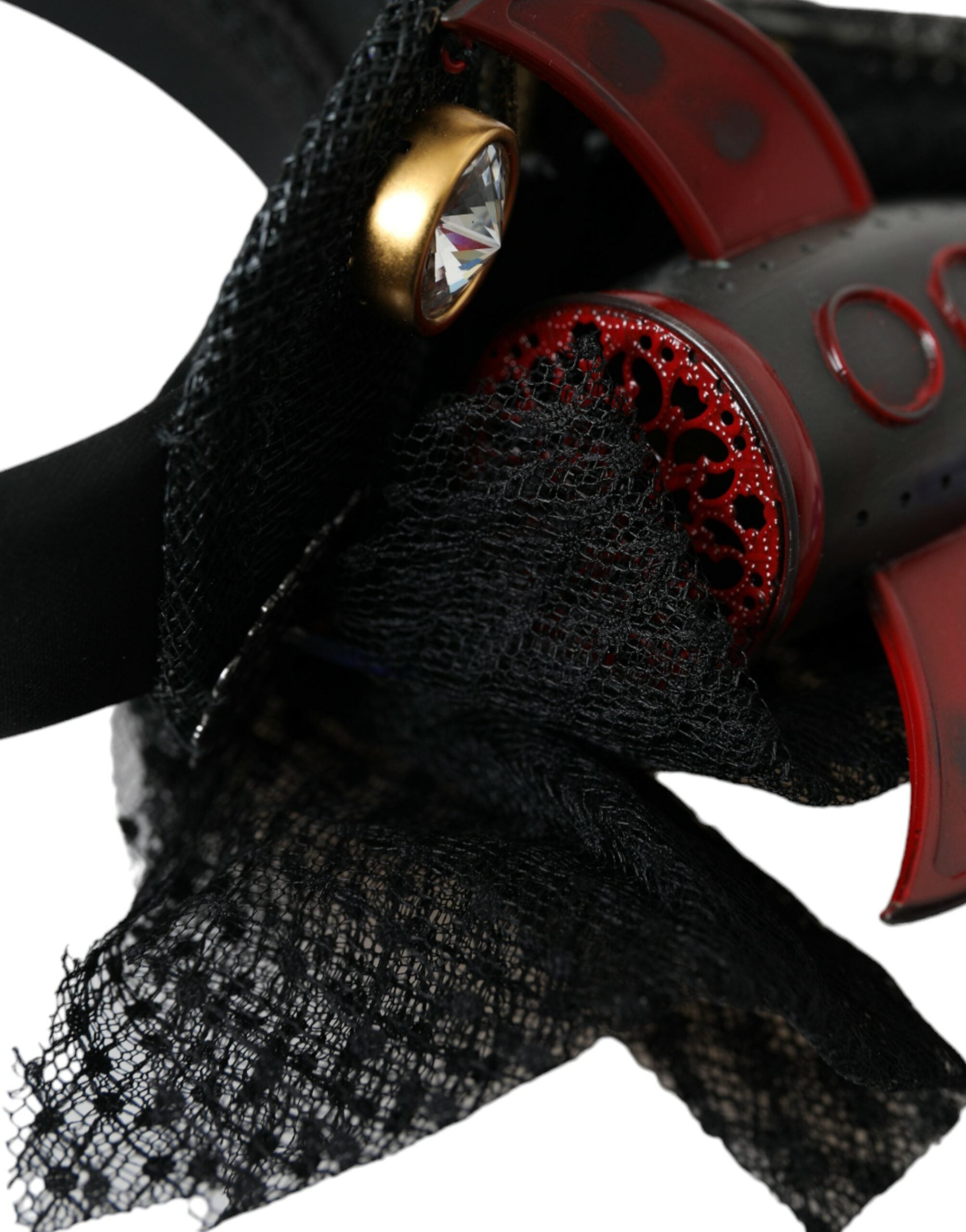 Multicolor Missile Rocket Crystal Stars Headband Diadem - ventzia