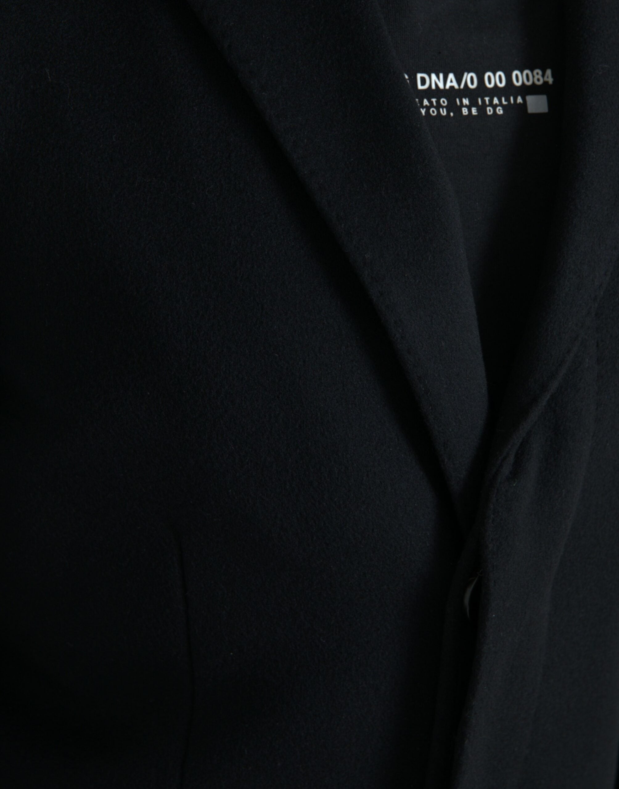 Black Single Breasted Trench Coat Jacket - ventzia