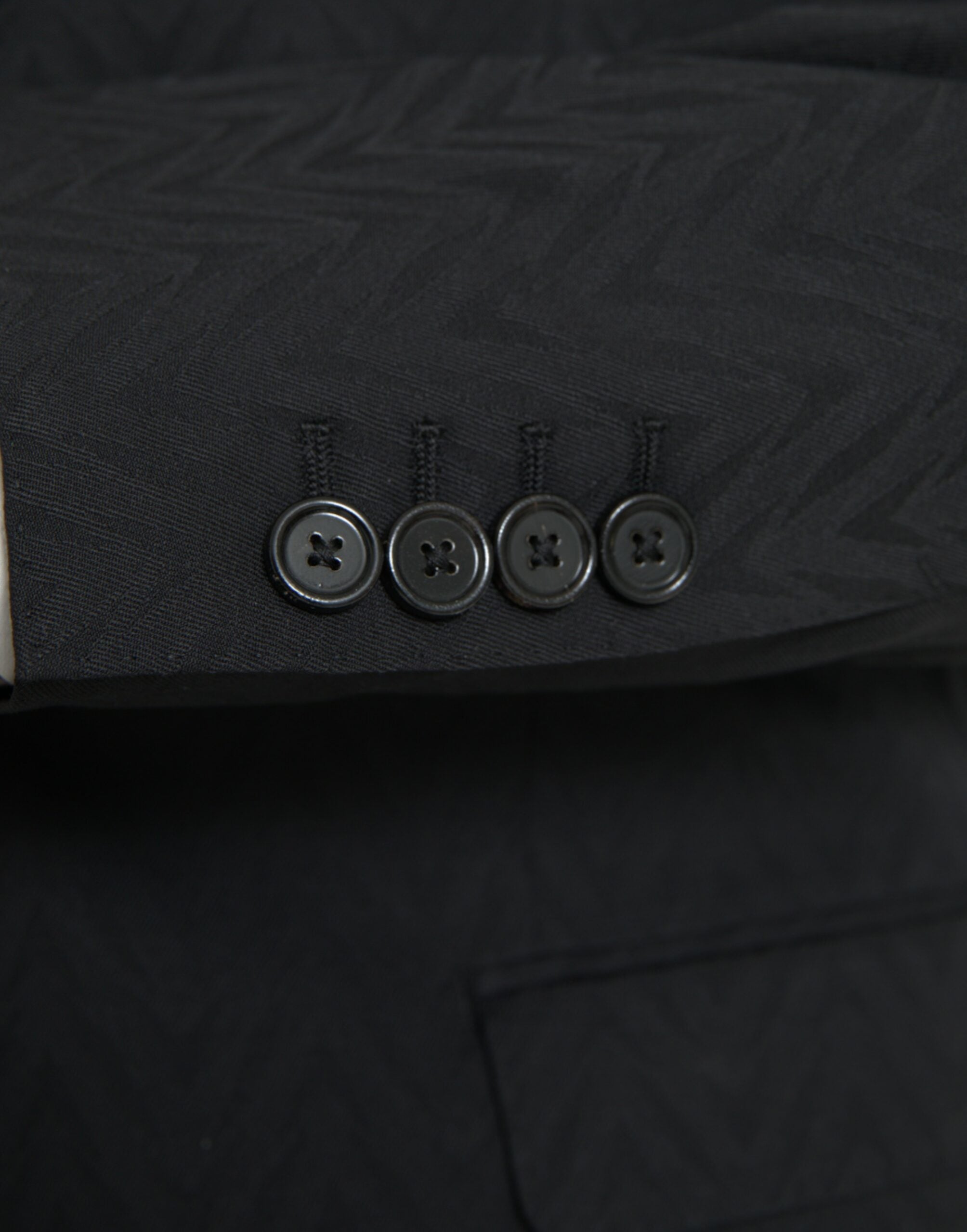 Black MARTINI Slim Fit Jacket Coat Blazer - ventzia