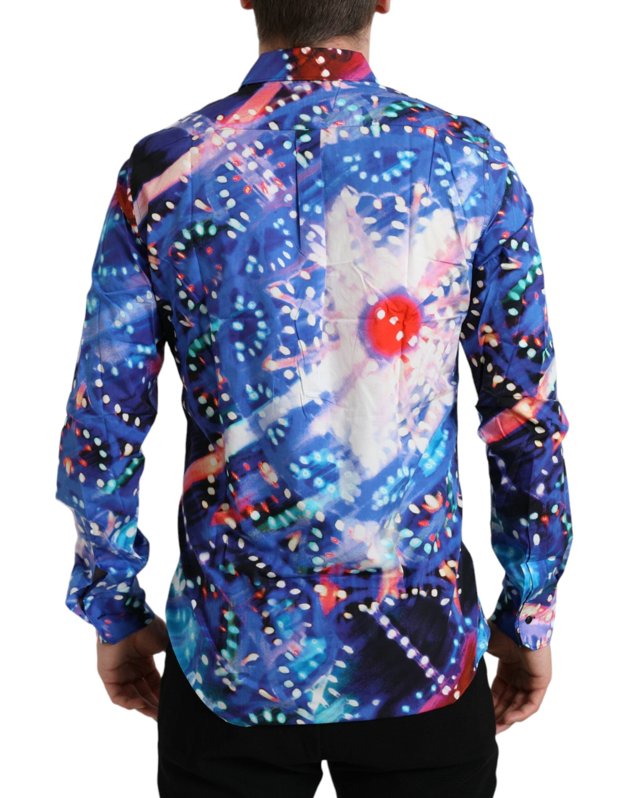 Multicolor Luminarie Slim MARTINI Shirt - ventzia