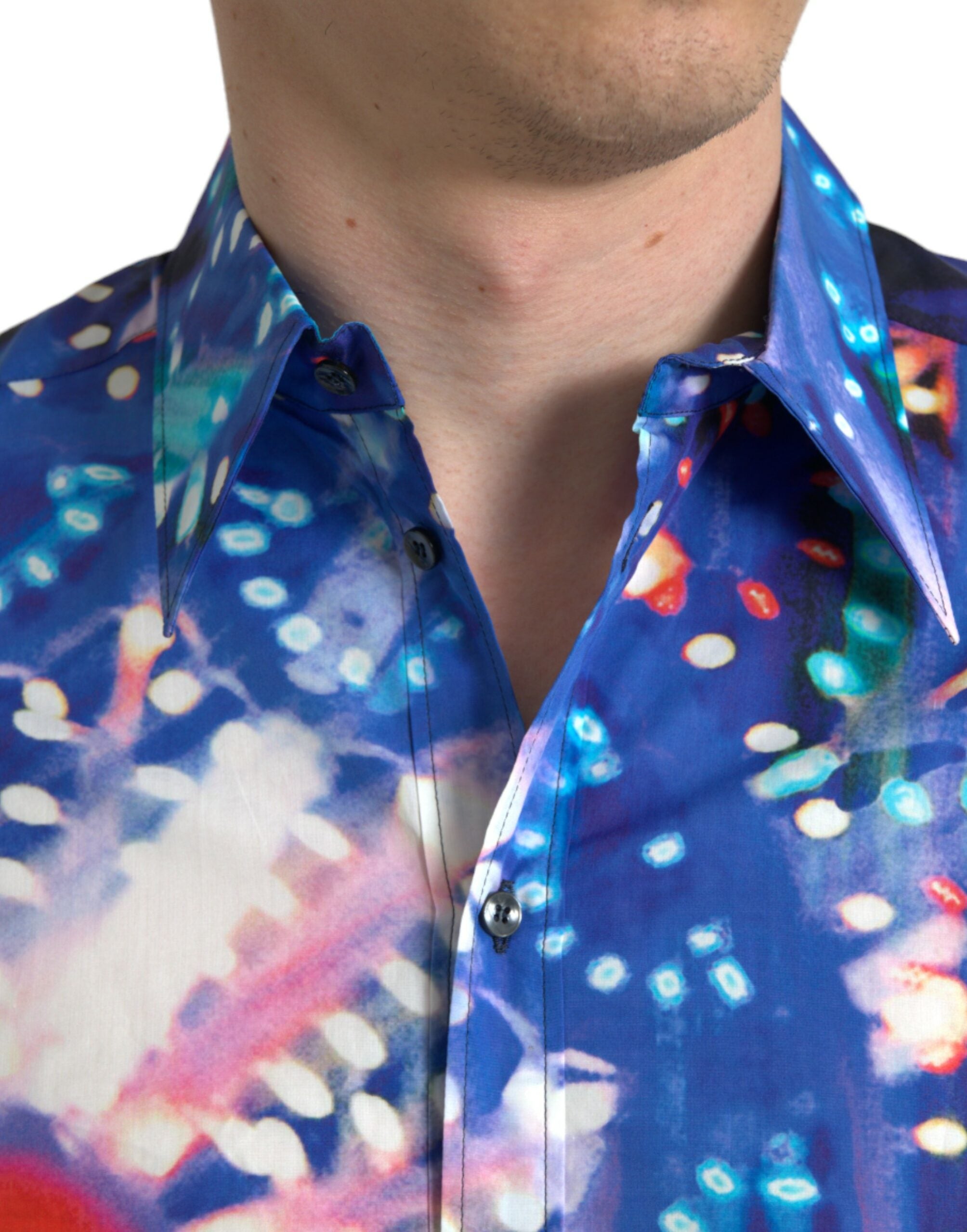 Multicolor Luminarie Slim MARTINI Shirt - ventzia