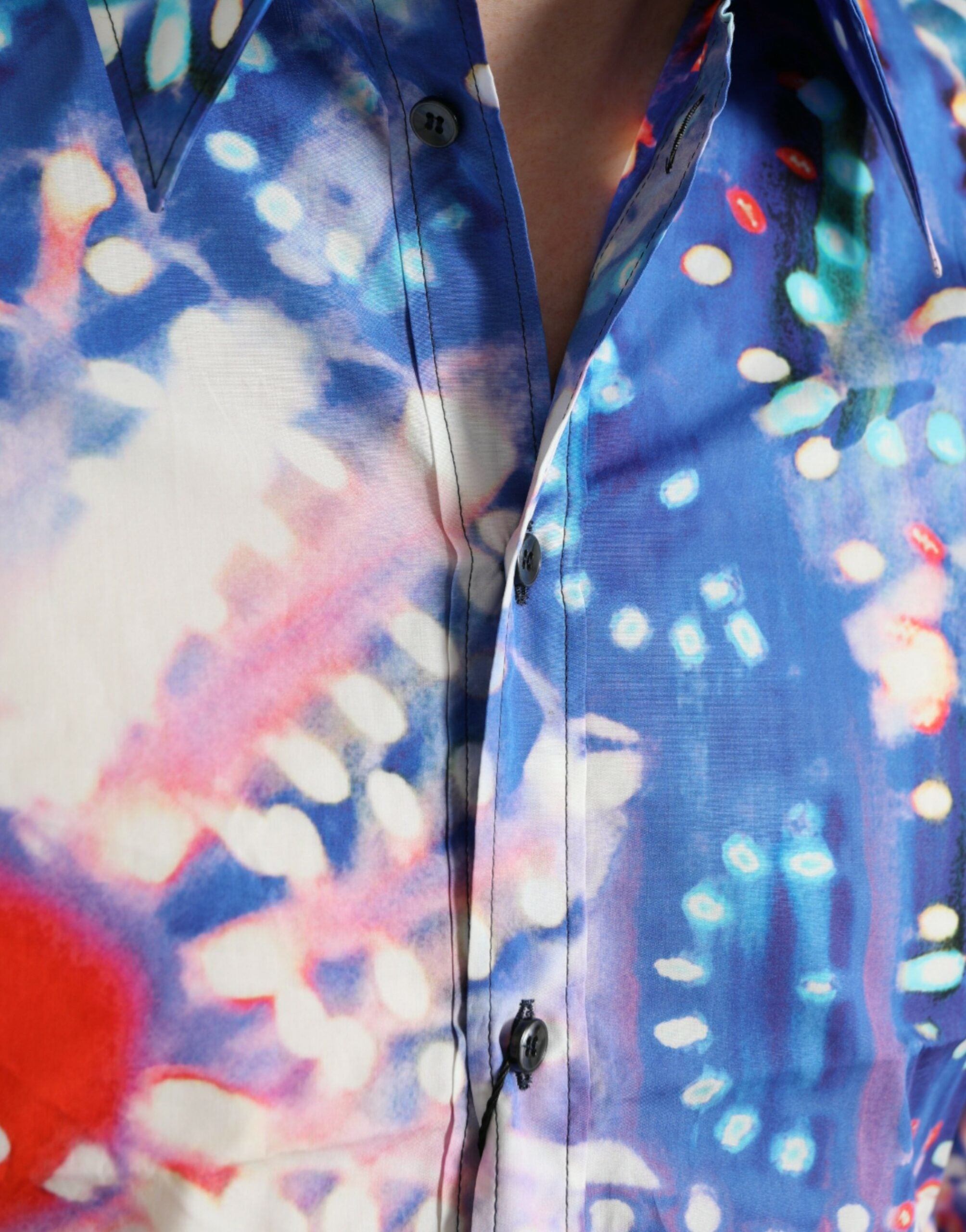 Multicolor Luminarie Slim MARTINI Shirt - ventzia