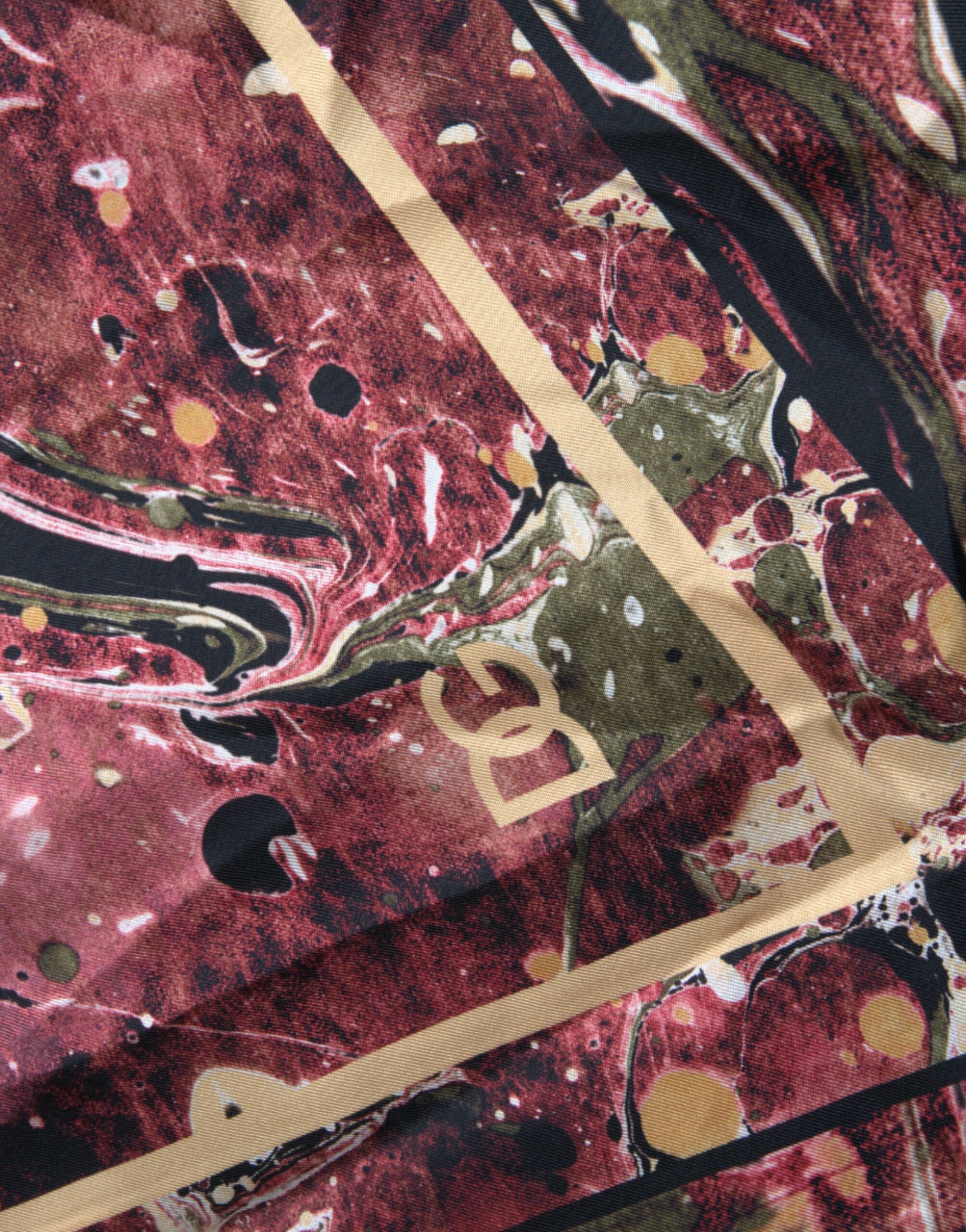 Multicolor Button Down Silk Shirt - ventzia