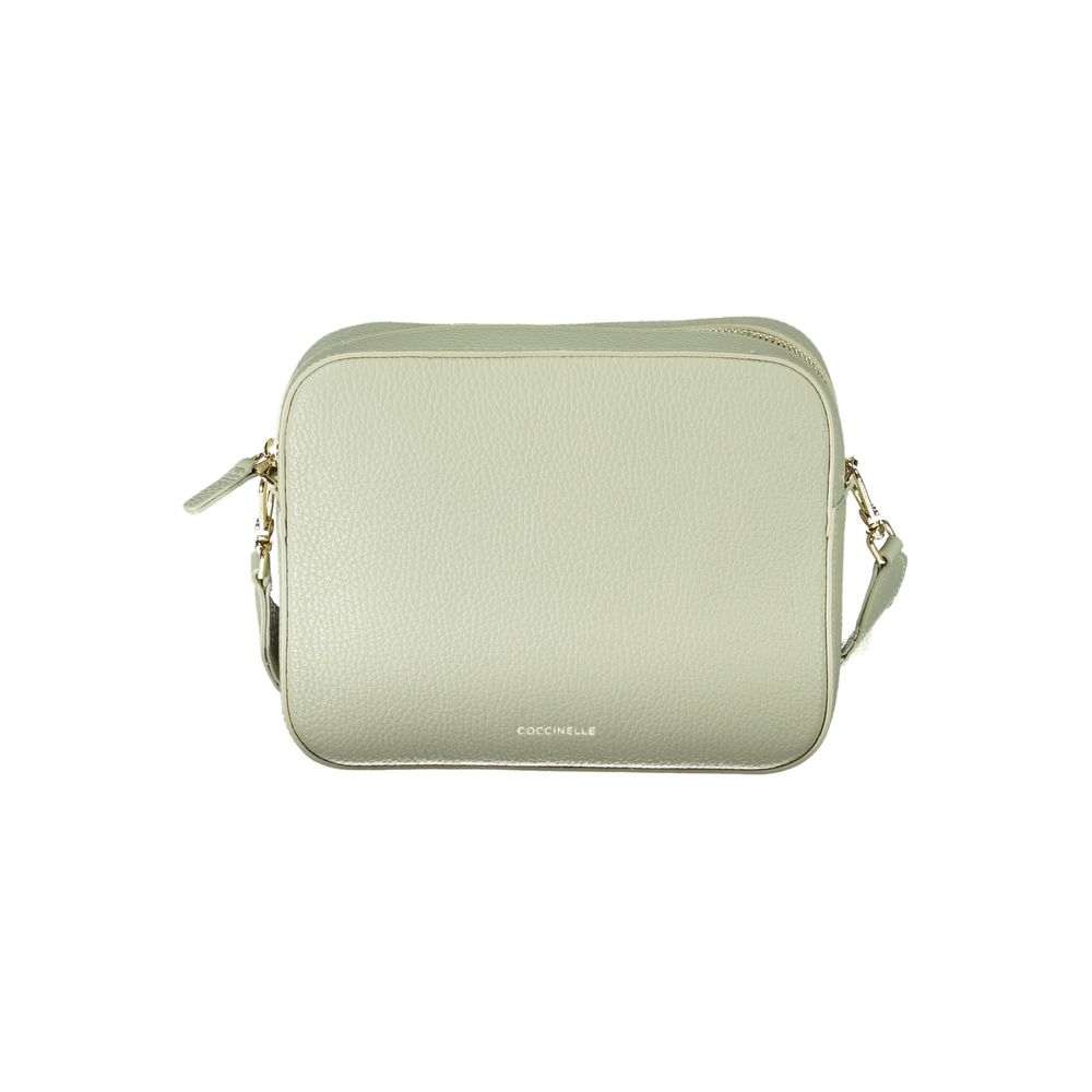 Green Leather Handbag - ventzia