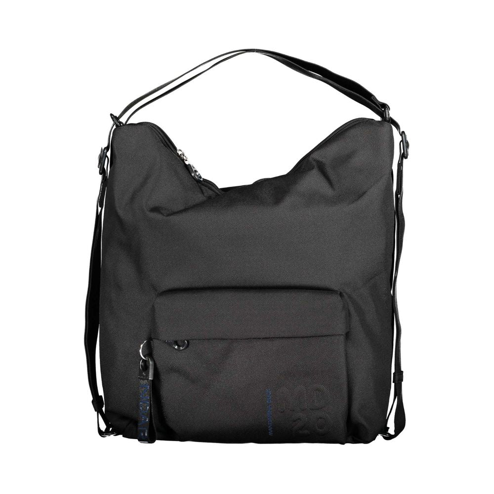 Black Polyester Shoulder bag - ventzia