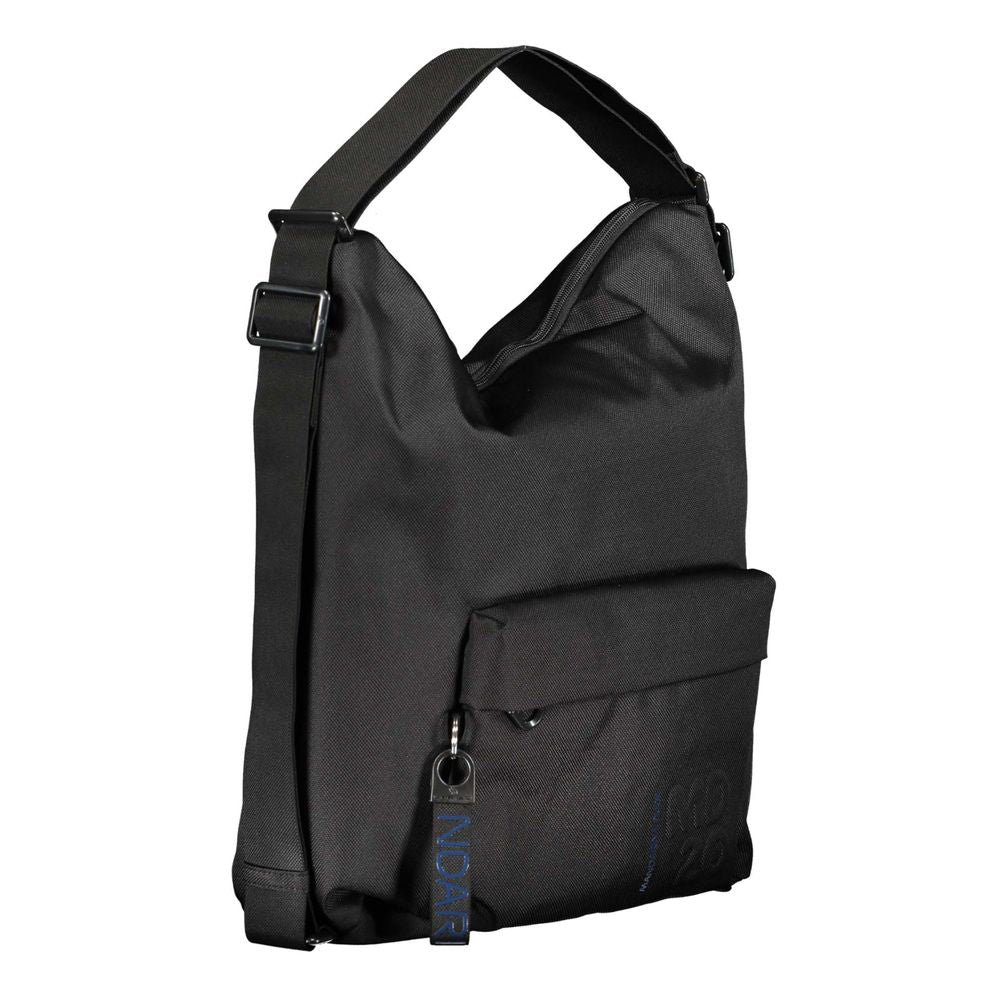 Black Polyester Shoulder bag - ventzia