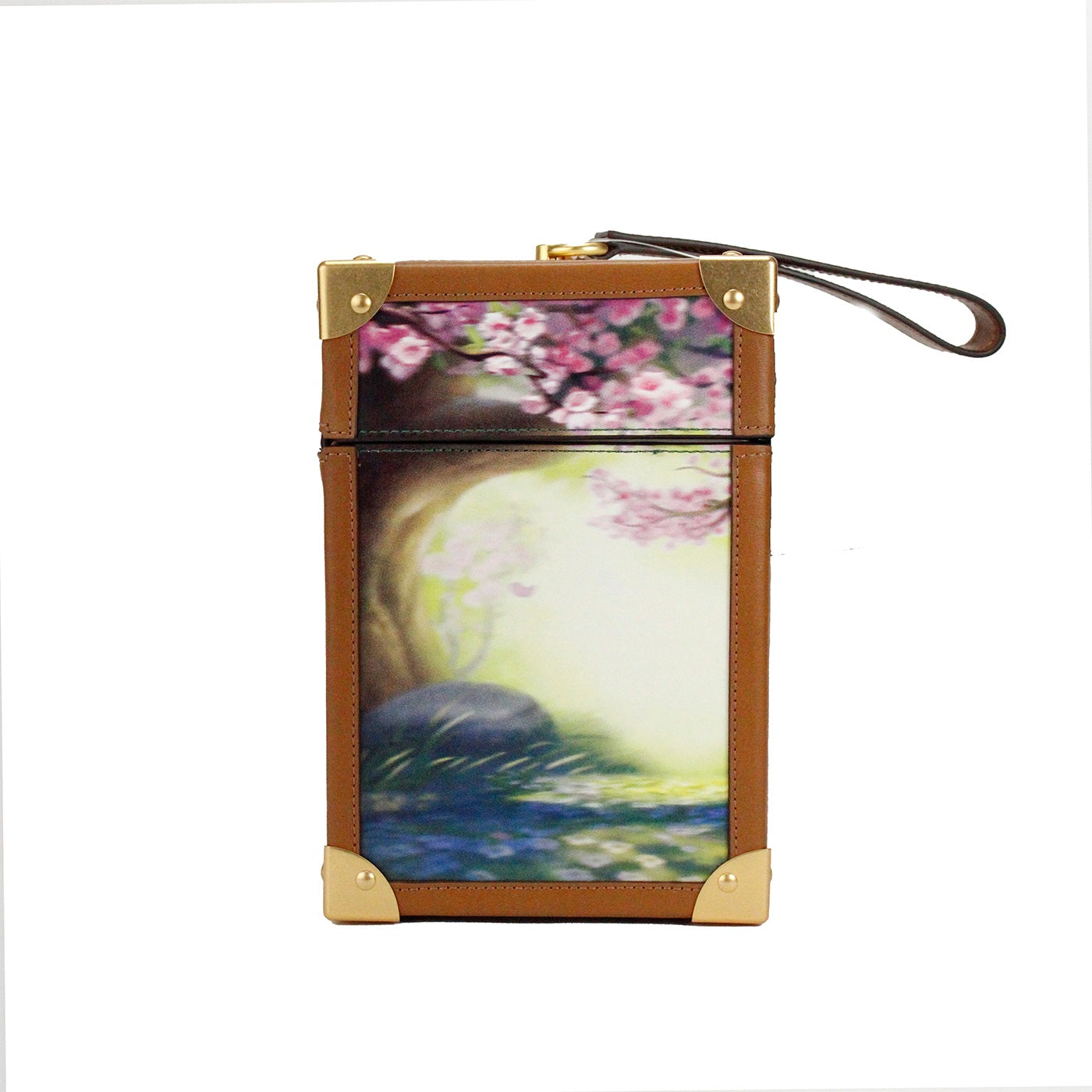 Disney Bambi 3D Trunk Printed PVC Top Handle Clutch Handbag - ventzia