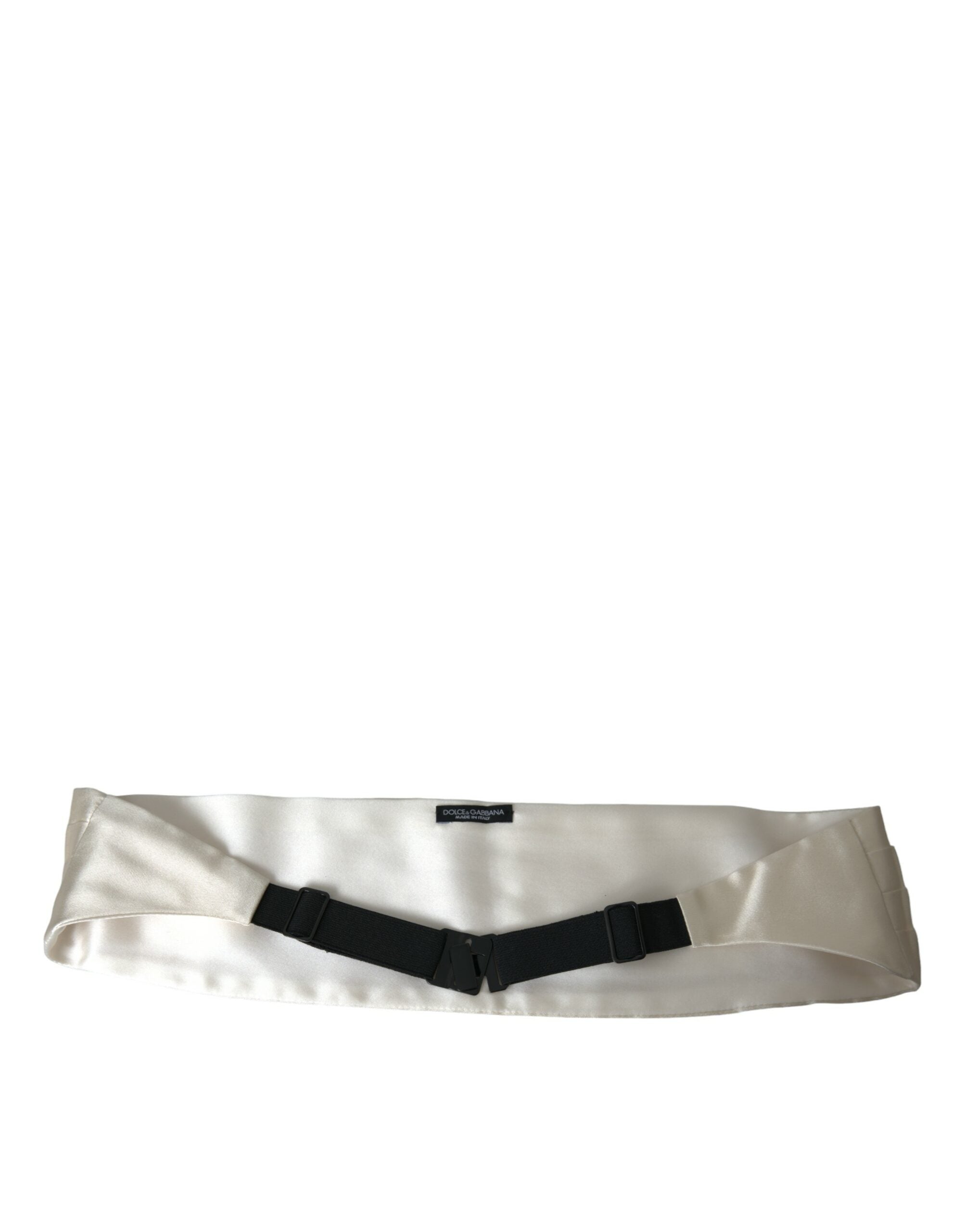 White Men Wide Waist Silk Belt Cummerbund - ventzia