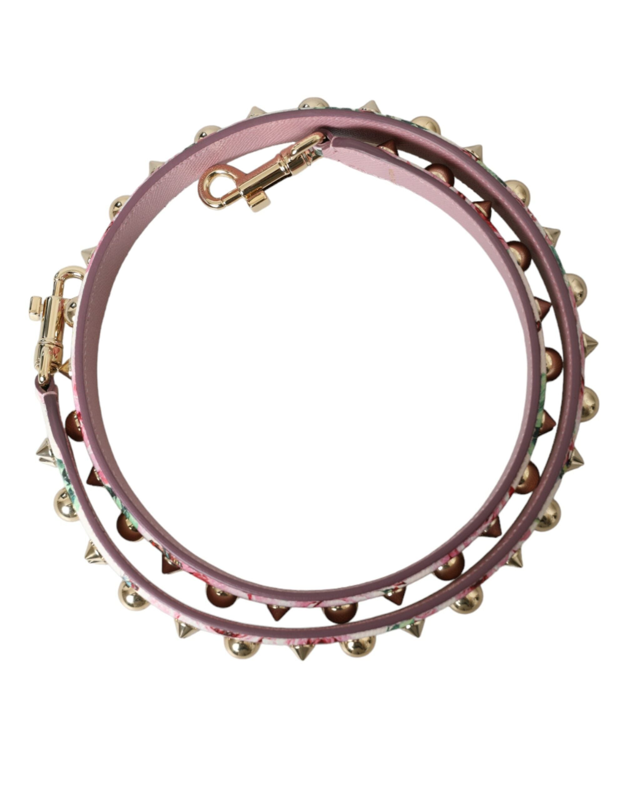 Pink Floral Handbag Accessory Shoulder Strap - ventzia