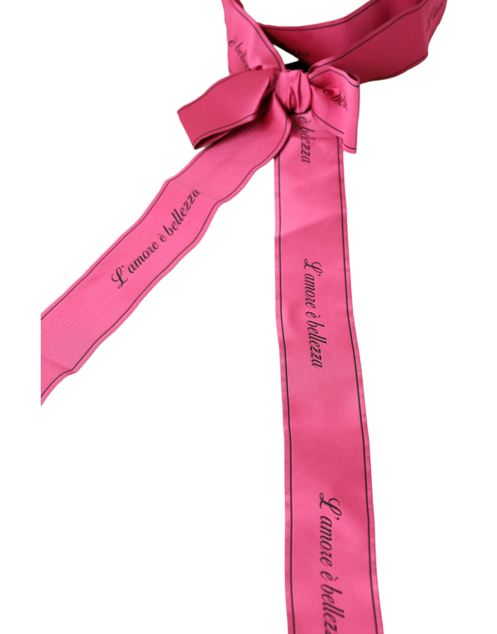 Pink L'Amore E'Bellezza Waist Belt - ventzia