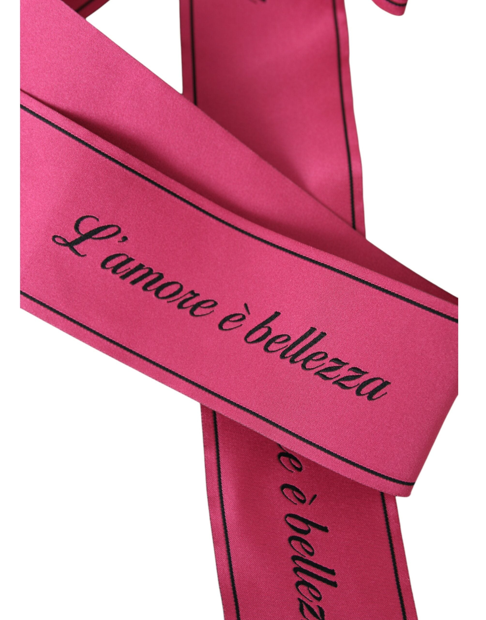 Pink L'Amore E'Bellezza Waist Belt - ventzia