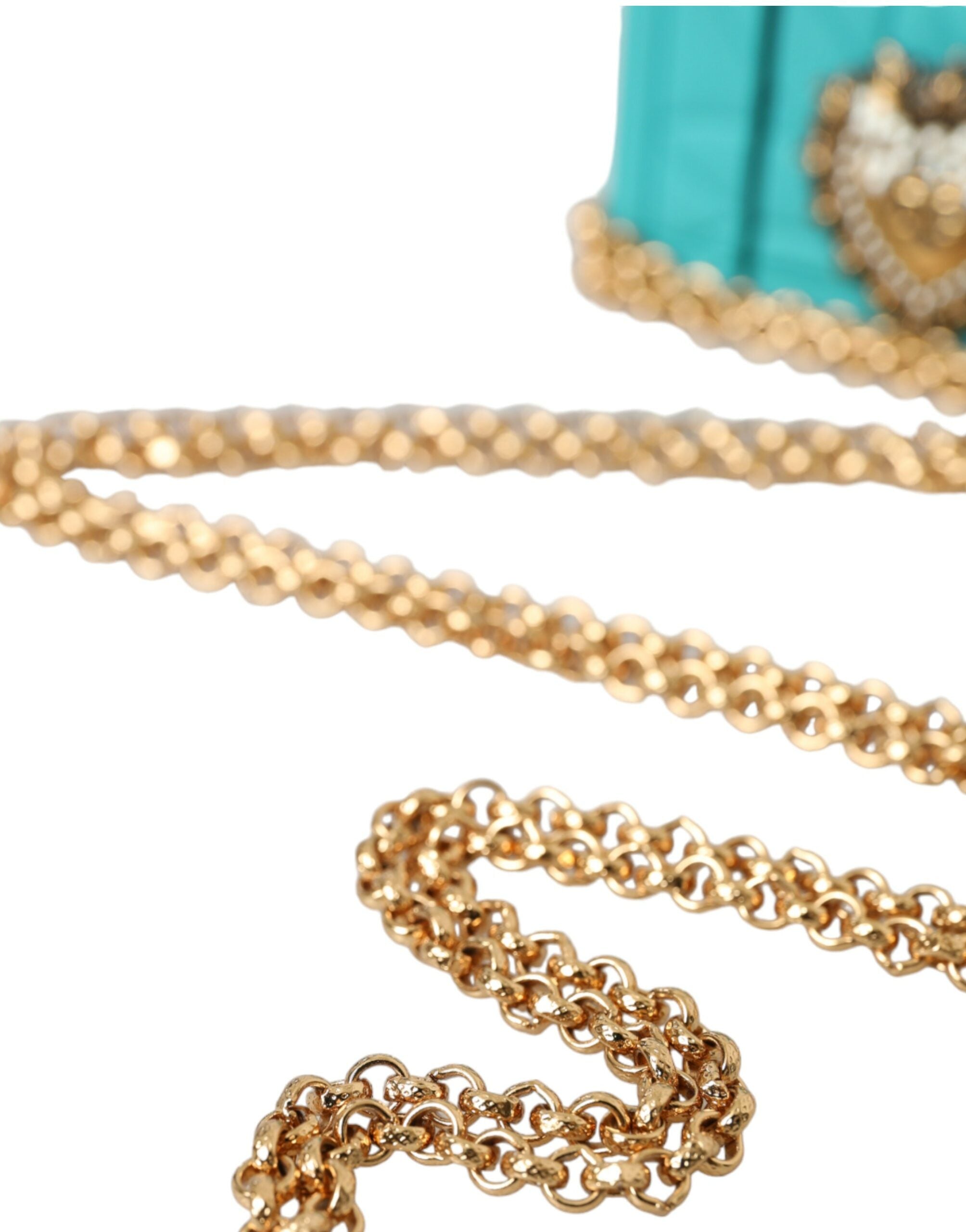 Turquoise Silicone Devotion Heart Cover Bag Airpods Case - ventzia