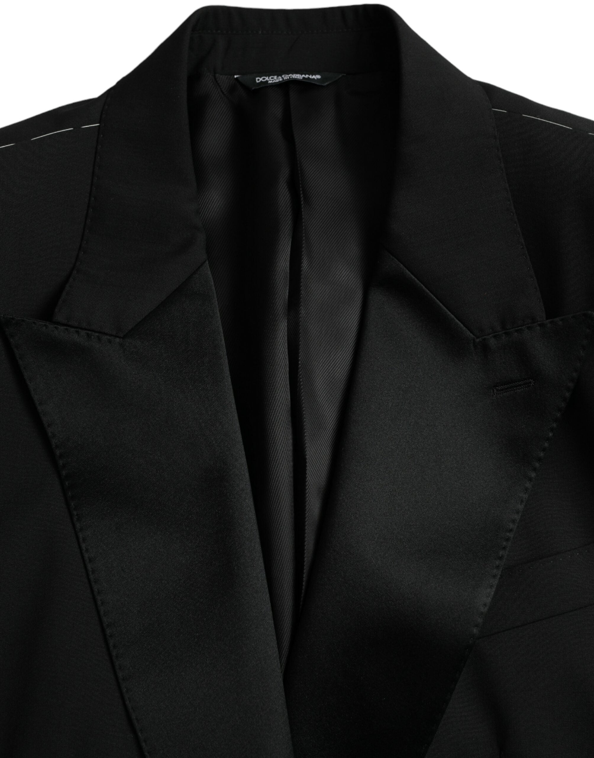 Black SICILIA Single Breasted Coat Blazer - ventzia