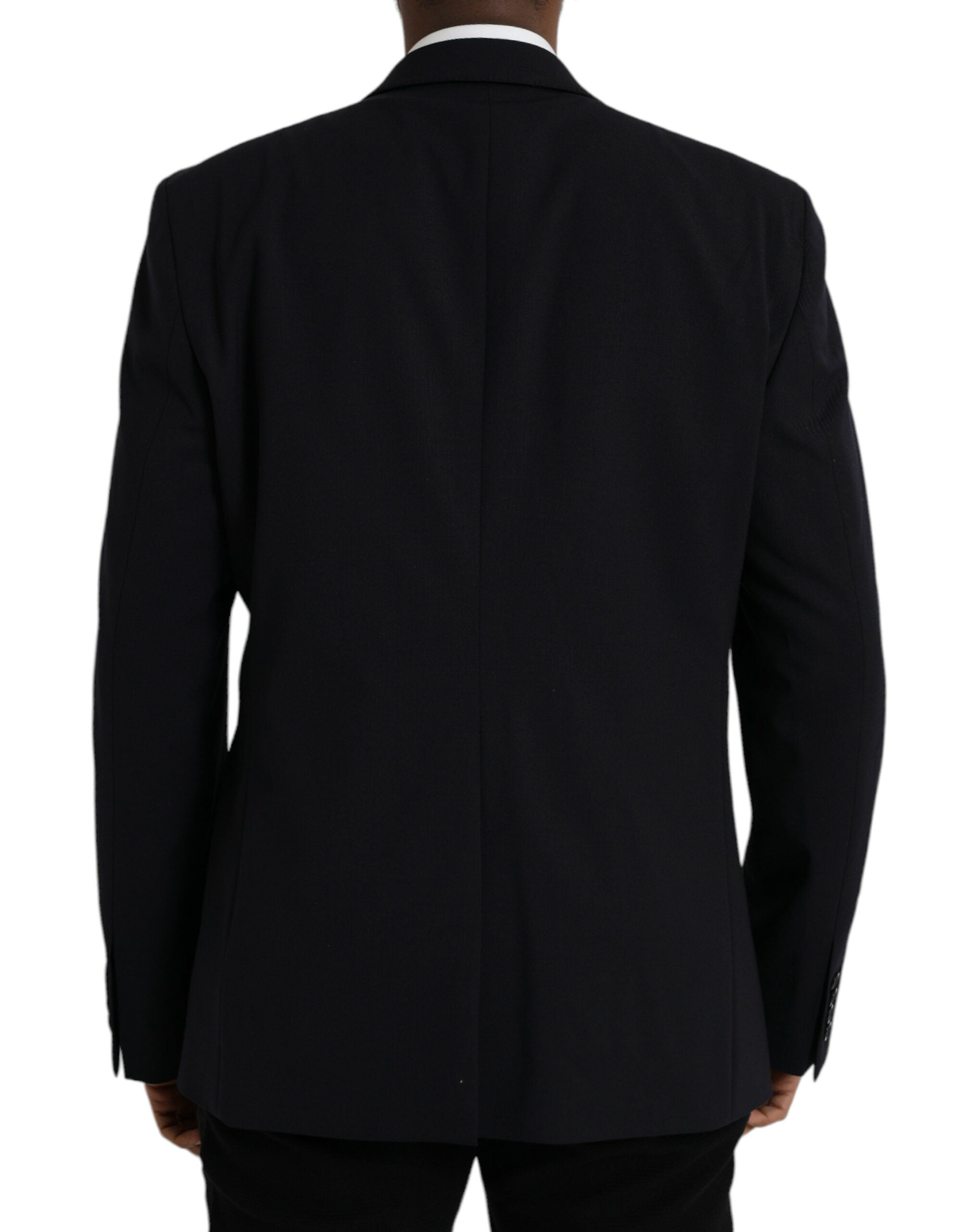 Black MARTINI Single Breasted Coat Blazer - ventzia