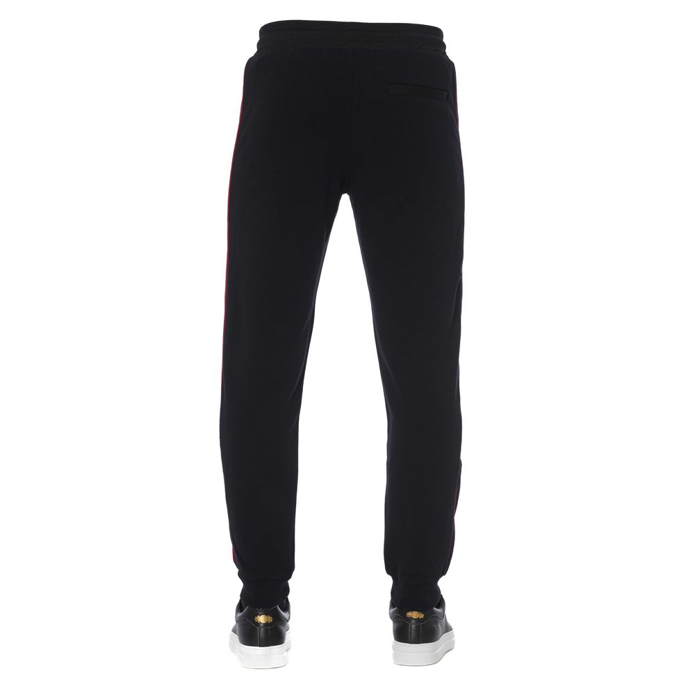 Black Cotton Men's Sports Pant - ventzia