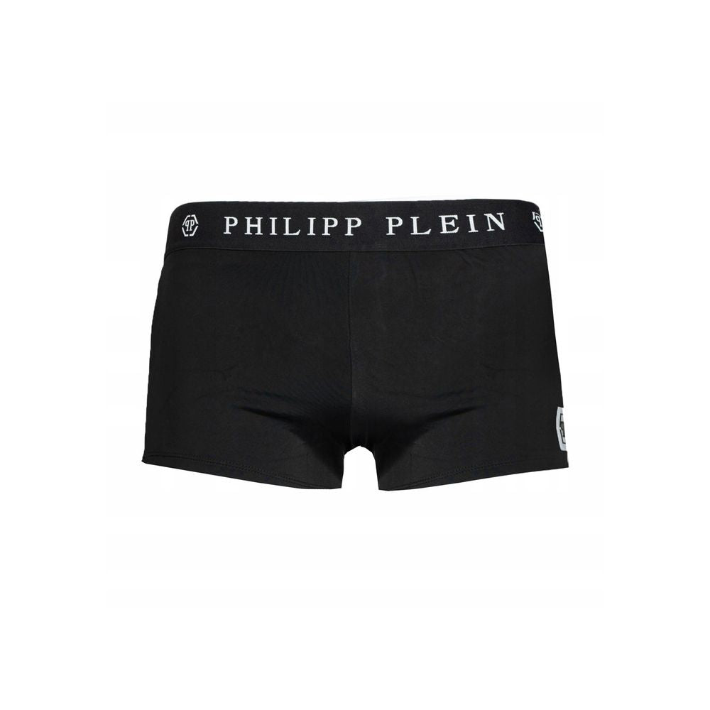 Black Polyamide Men's Swimwear - ventzia