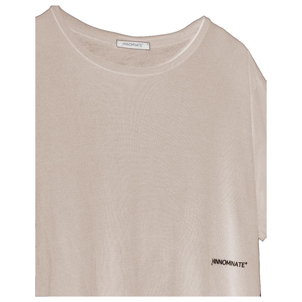 Beige Modal Women T-Shirt - ventzia