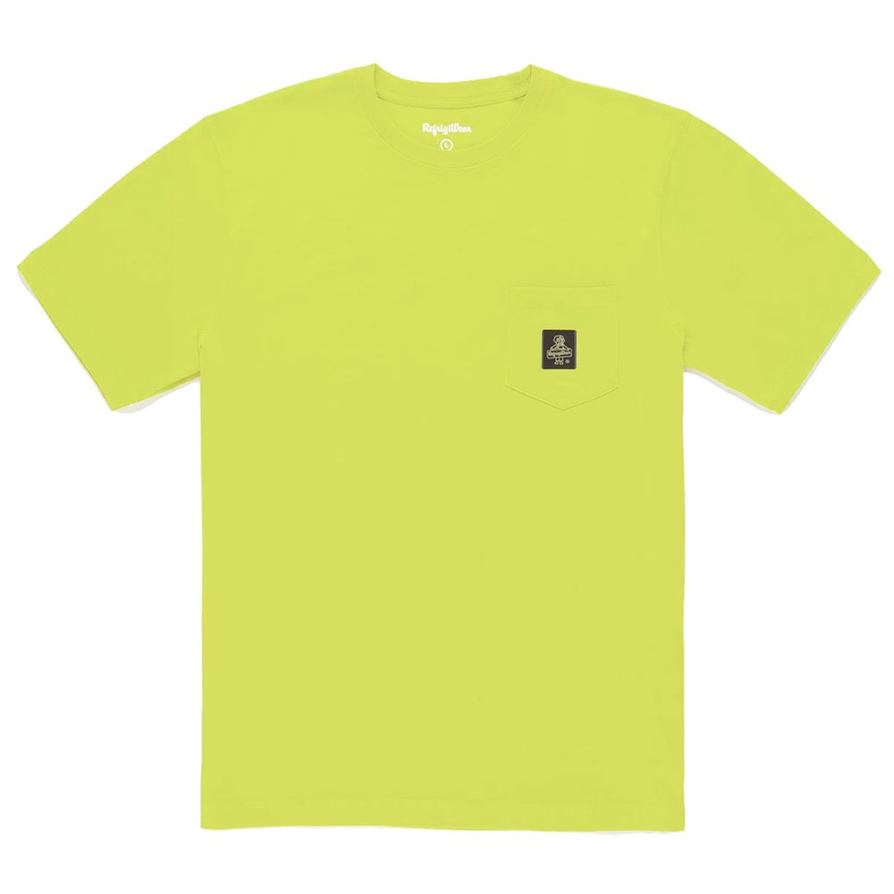 Sunny Cotton Tee with Chest Pocket Logo - ventzia