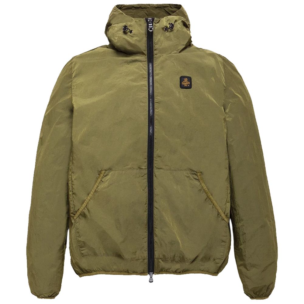 Chic Ultralight Nylon Jacket with Garment-Dyed Finish - ventzia