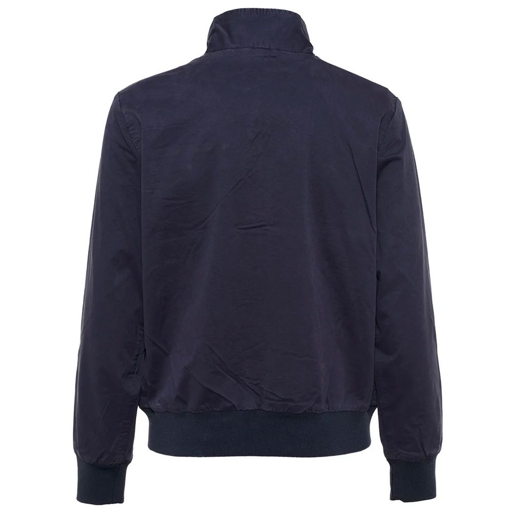 Versatile Blue Bomber Jacket for Men - ventzia