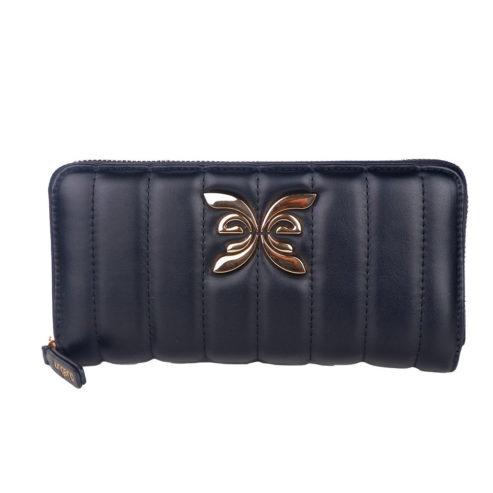 Elegant Quilted Faux Leather Wallet - ventzia