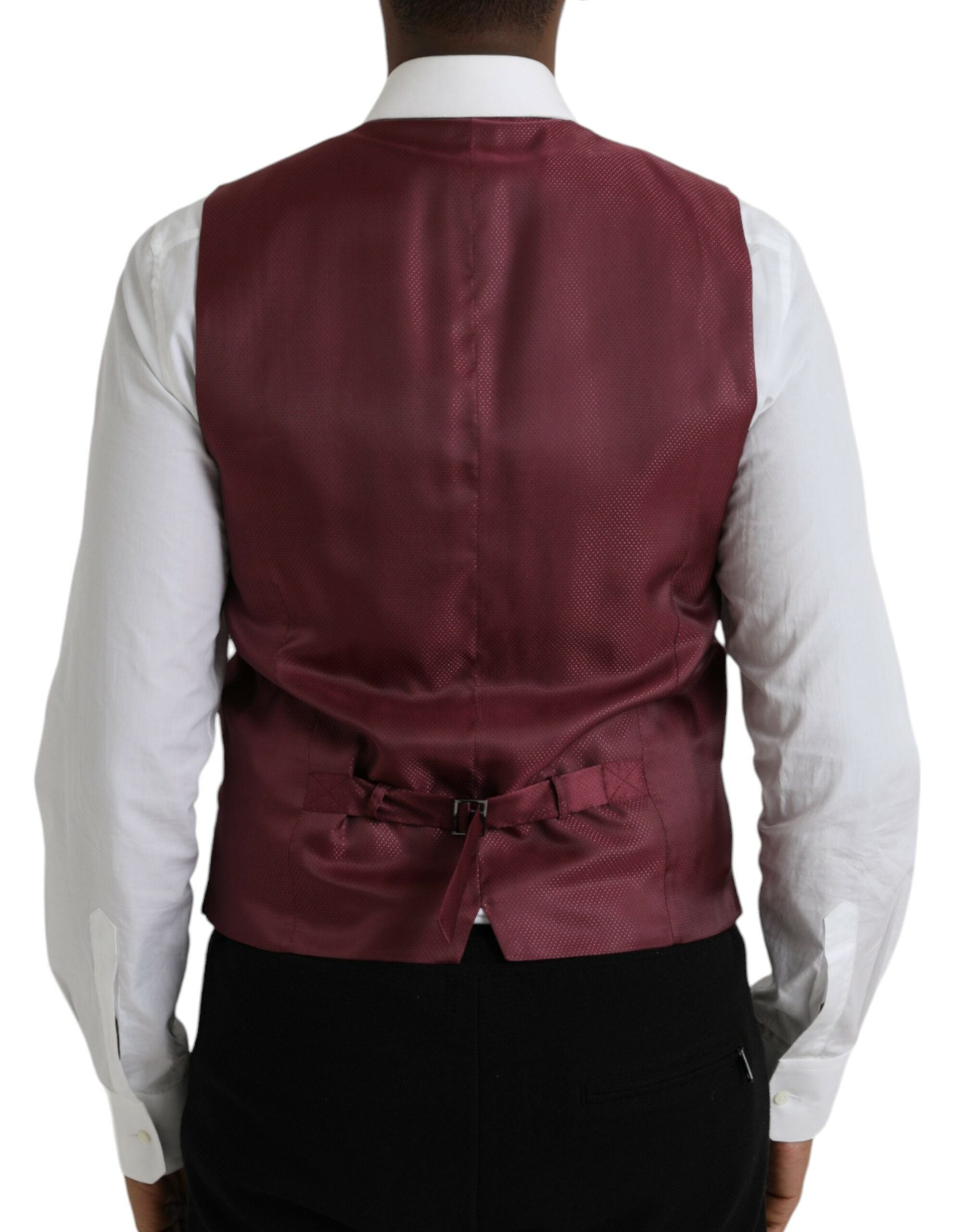 Multicolor Galaxy Silk Waistcoat Formal Vest - ventzia