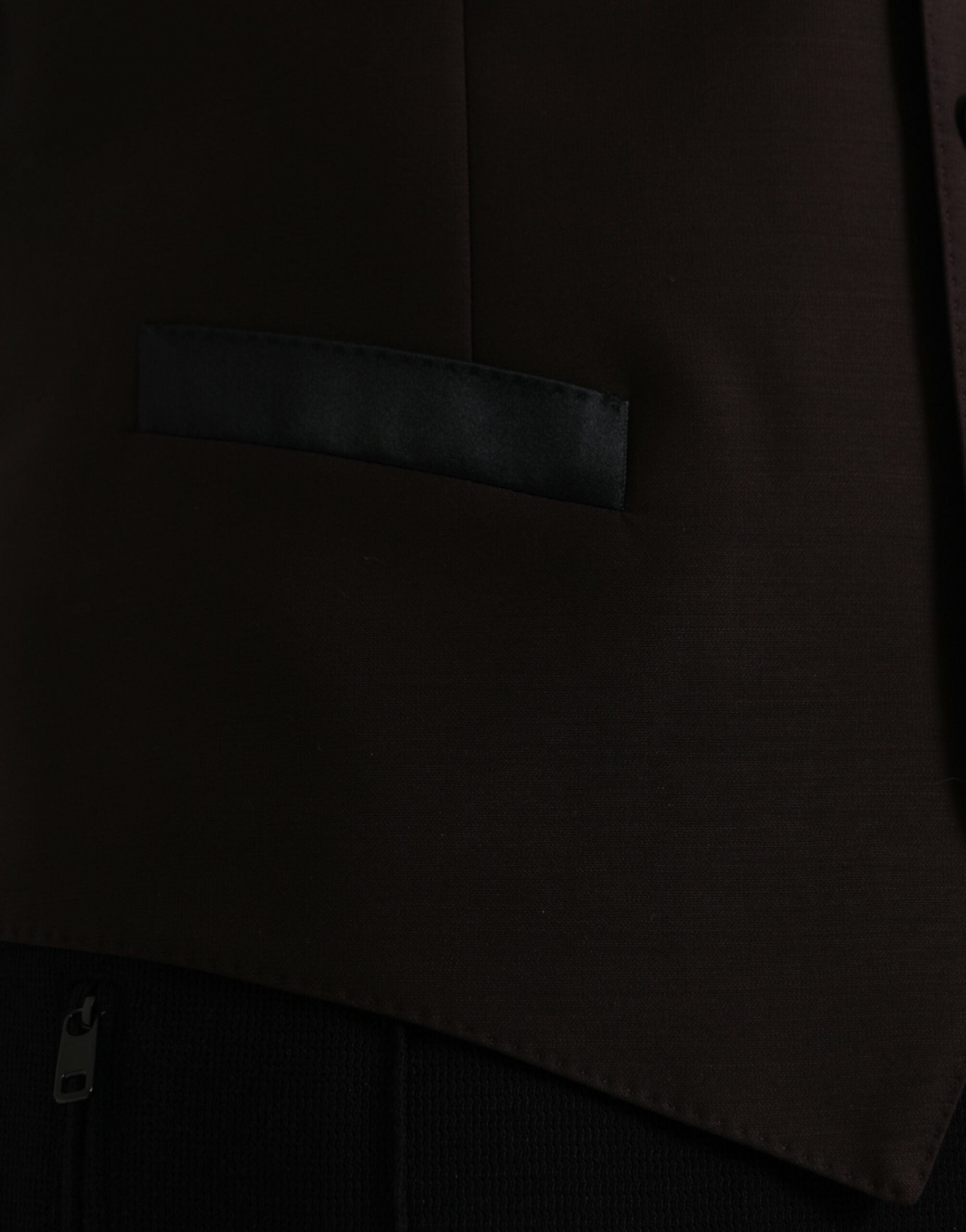 Brown Wool Waistcoat Dress Formal Vest - ventzia