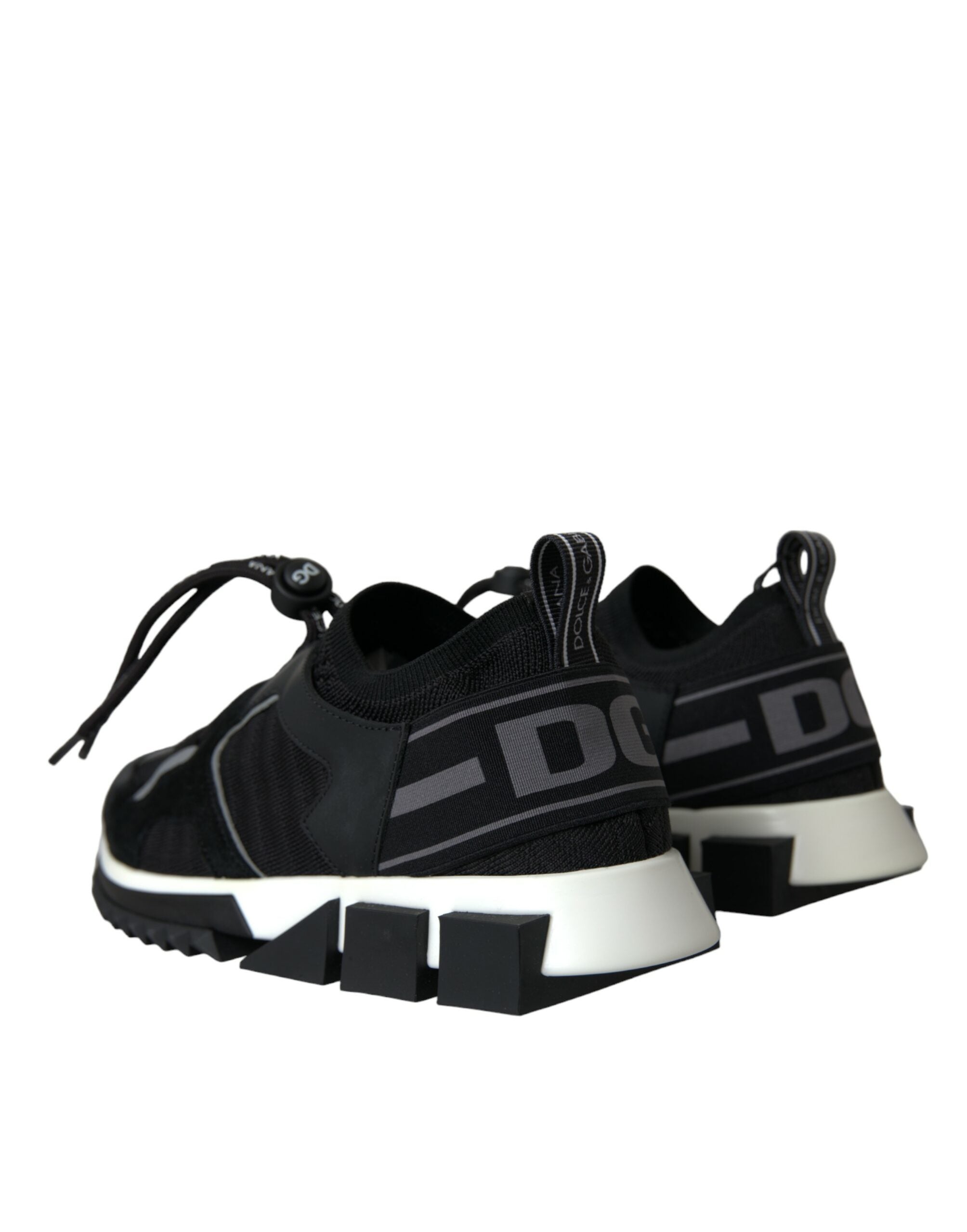 Black Mesh Sorrento Trekking Sneakers Shoes - ventzia