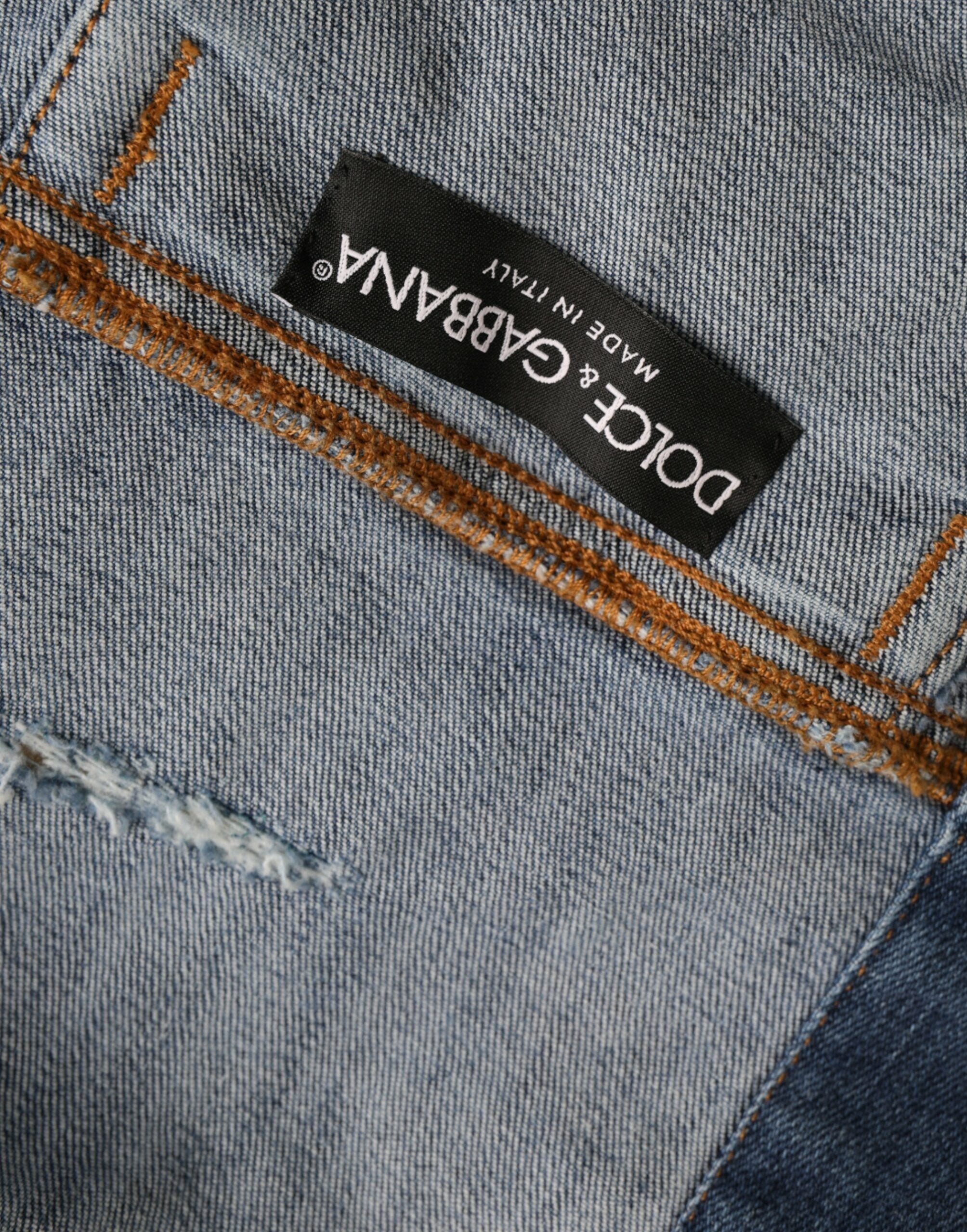 Green Cotton Tie Dye Cropped Cropped Denim Jacket - ventzia