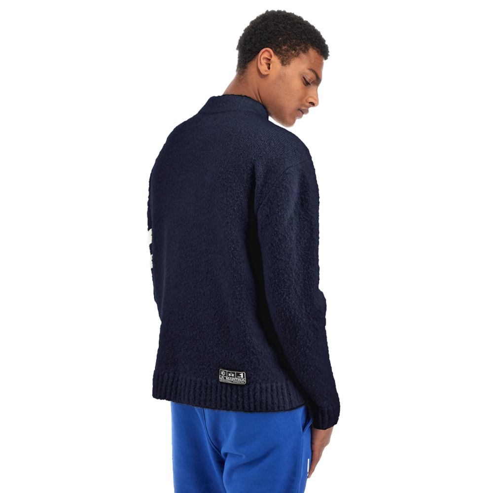Blue Polyamide Sweater - ventzia