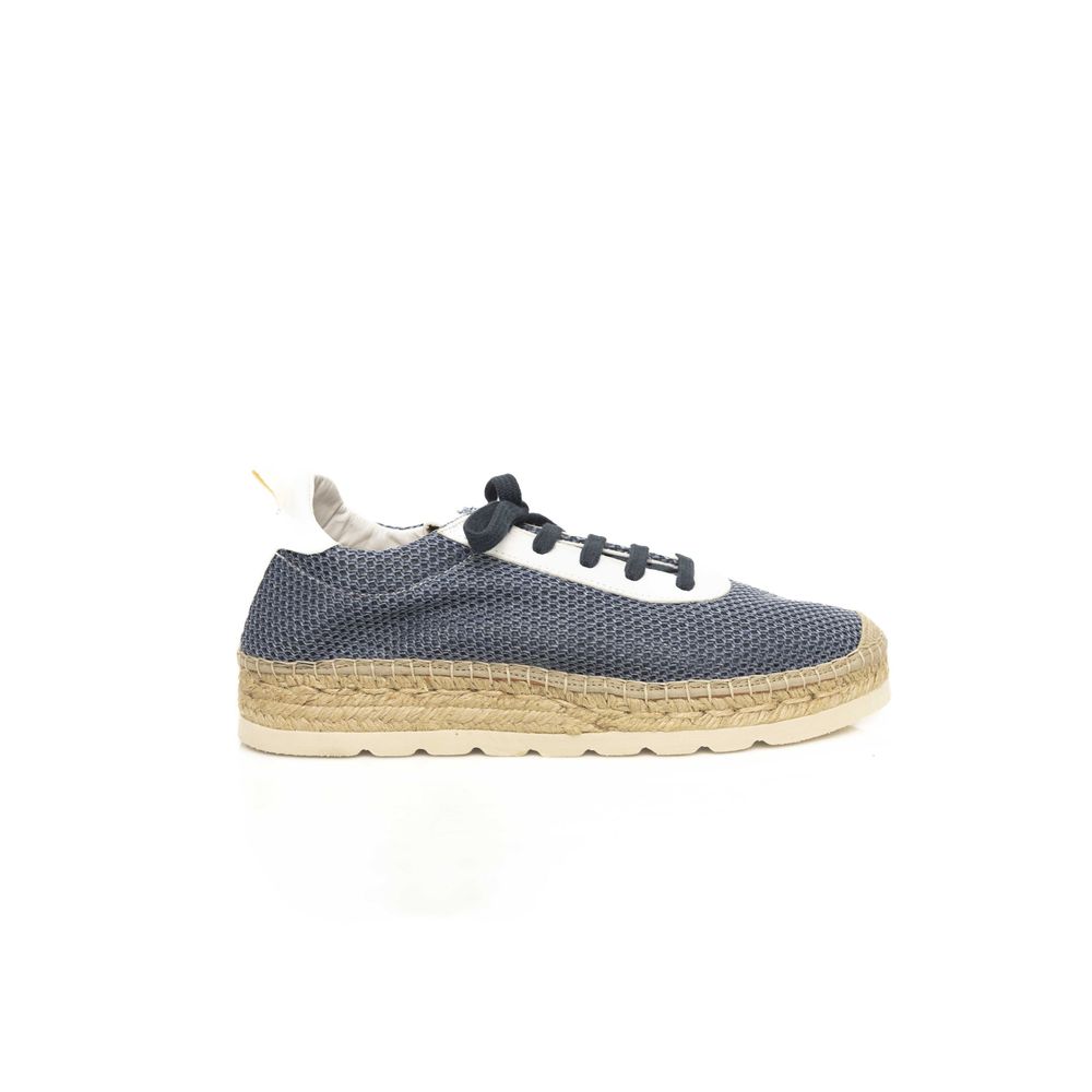 Blue Calfskin Men Sneaker - ventzia