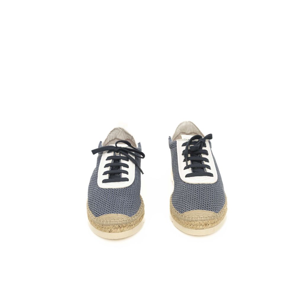 Blue Calfskin Men Sneaker - ventzia