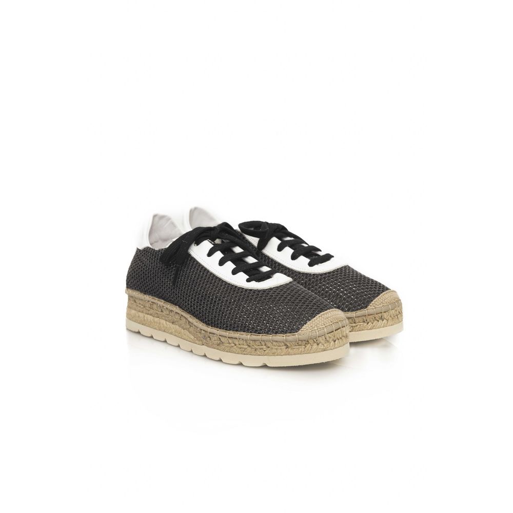 Black Calfskin Men Sneaker - ventzia