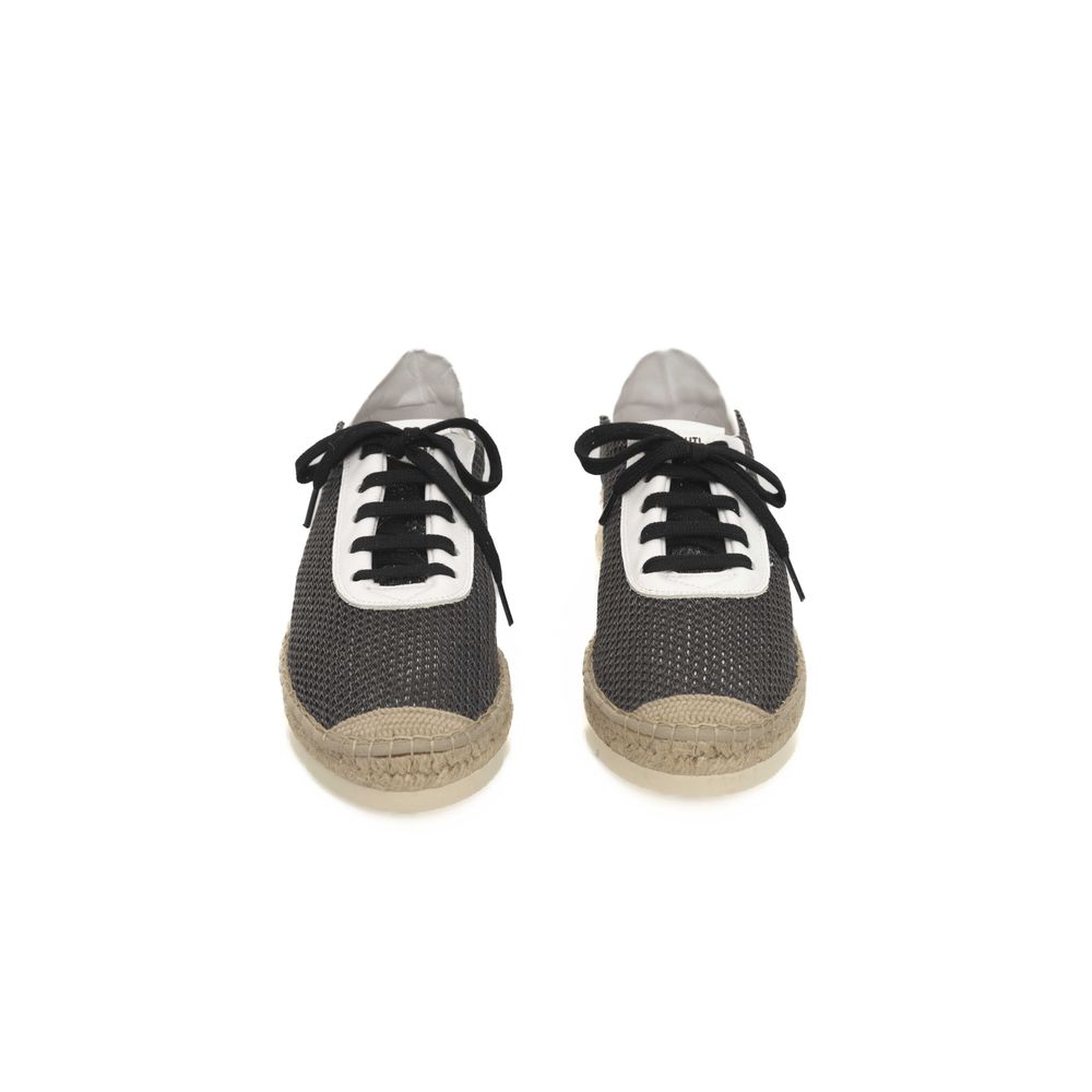 Black Calfskin Men Sneaker - ventzia